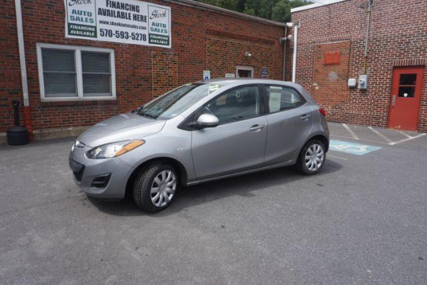 2013 Liquid Silver Metall Mazda MAZDA2 Sport (JM1DE1KZ3D0) with an 1.5L L4 DOHC 16V engine, 5-Speed Manual transmission, located at 312 Centre Ave, Schuylkill Haven, PA, 17972, (570) 593-5278, 40.638130, -76.177383 - Photo#0