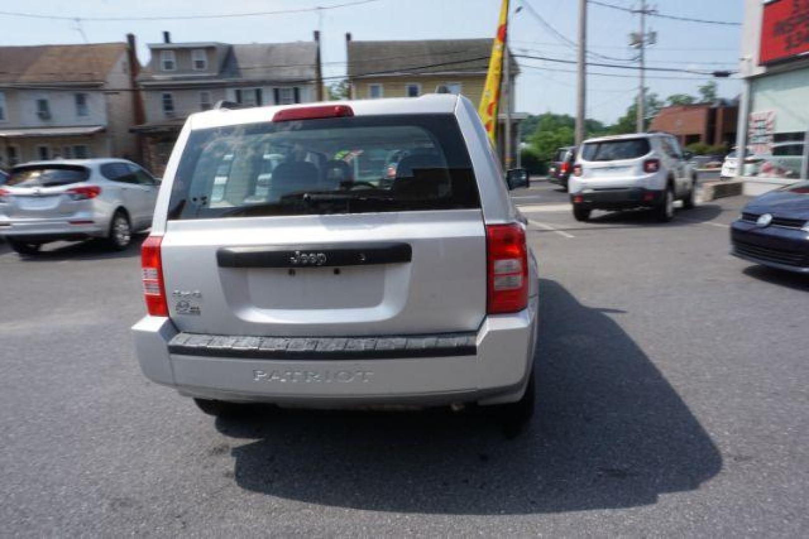 2008 Bright Silver Metallic Jeep Patriot Sport 4WD (1J8FF28WX8D) with an 2.4L L4 DOHC 16V engine, Continuously Variable Transmission transmission, located at 312 Centre Ave, Schuylkill Haven, PA, 17972, (570) 593-5278, 40.638130, -76.177383 - Photo#9