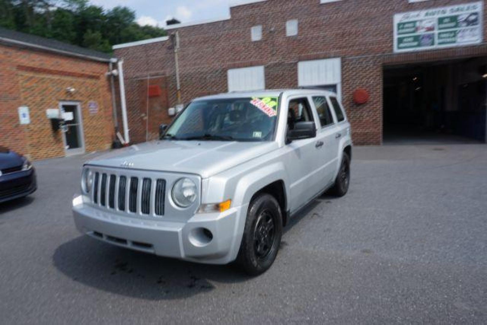 2008 Bright Silver Metallic Jeep Patriot Sport 4WD (1J8FF28WX8D) with an 2.4L L4 DOHC 16V engine, Continuously Variable Transmission transmission, located at 312 Centre Ave, Schuylkill Haven, PA, 17972, (570) 593-5278, 40.638130, -76.177383 - Photo#2