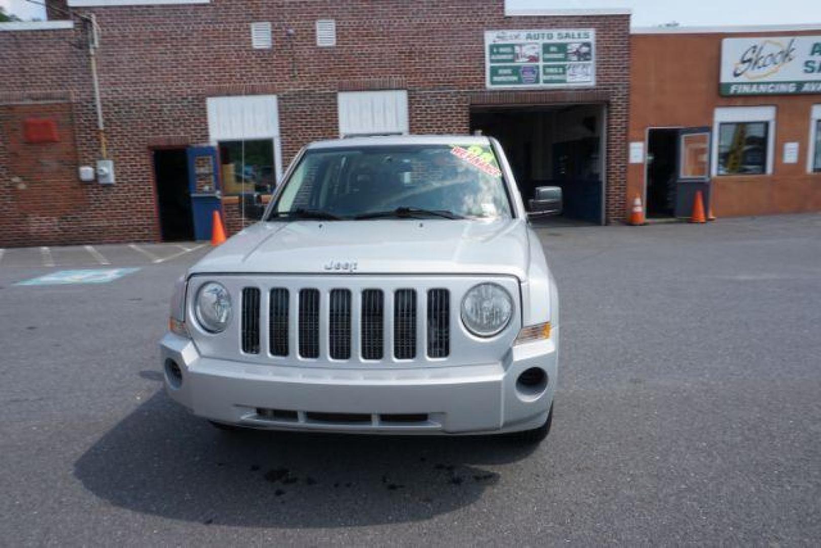 2008 Bright Silver Metallic Jeep Patriot Sport 4WD (1J8FF28WX8D) with an 2.4L L4 DOHC 16V engine, Continuously Variable Transmission transmission, located at 312 Centre Ave, Schuylkill Haven, PA, 17972, (570) 593-5278, 40.638130, -76.177383 - Photo#3