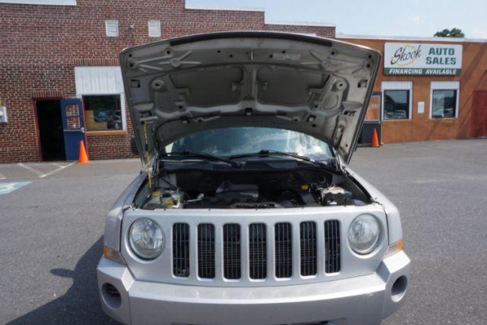 2008 Bright Silver Metallic Jeep Patriot Sport 4WD (1J8FF28WX8D) with an 2.4L L4 DOHC 16V engine, Continuously Variable Transmission transmission, located at 312 Centre Ave, Schuylkill Haven, PA, 17972, (570) 593-5278, 40.638130, -76.177383 - Photo#51