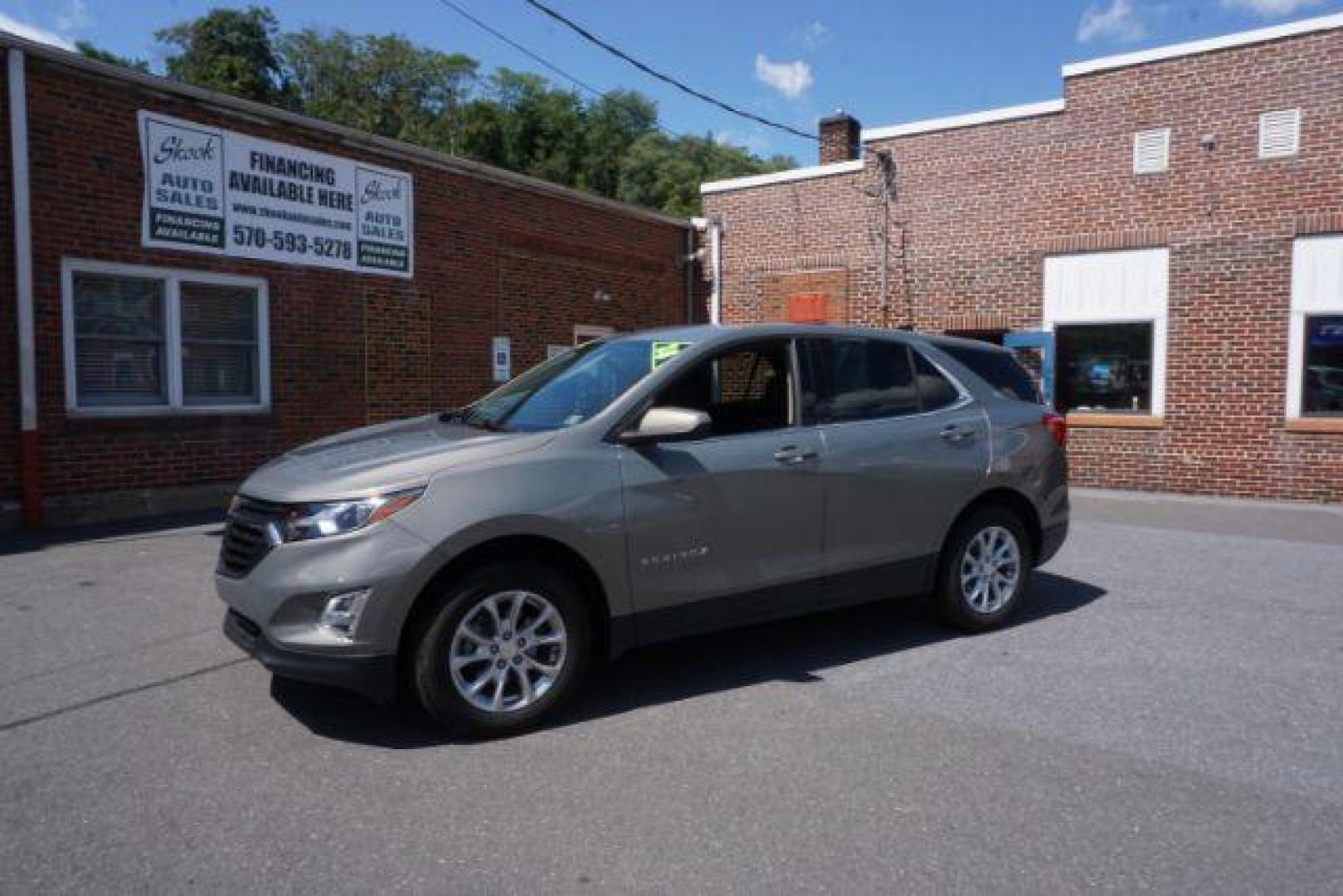 2018 Nightfall Gray Metallic Chevrolet Equinox LT AWD (3GNAXSEV7JS) with an 1.5L L4 DOHC 16V TURBO engine, 6-Speed Automatic transmission, located at 312 Centre Ave, Schuylkill Haven, PA, 17972, (570) 593-5278, 40.638130, -76.177383 - power liftgate - Photo#0