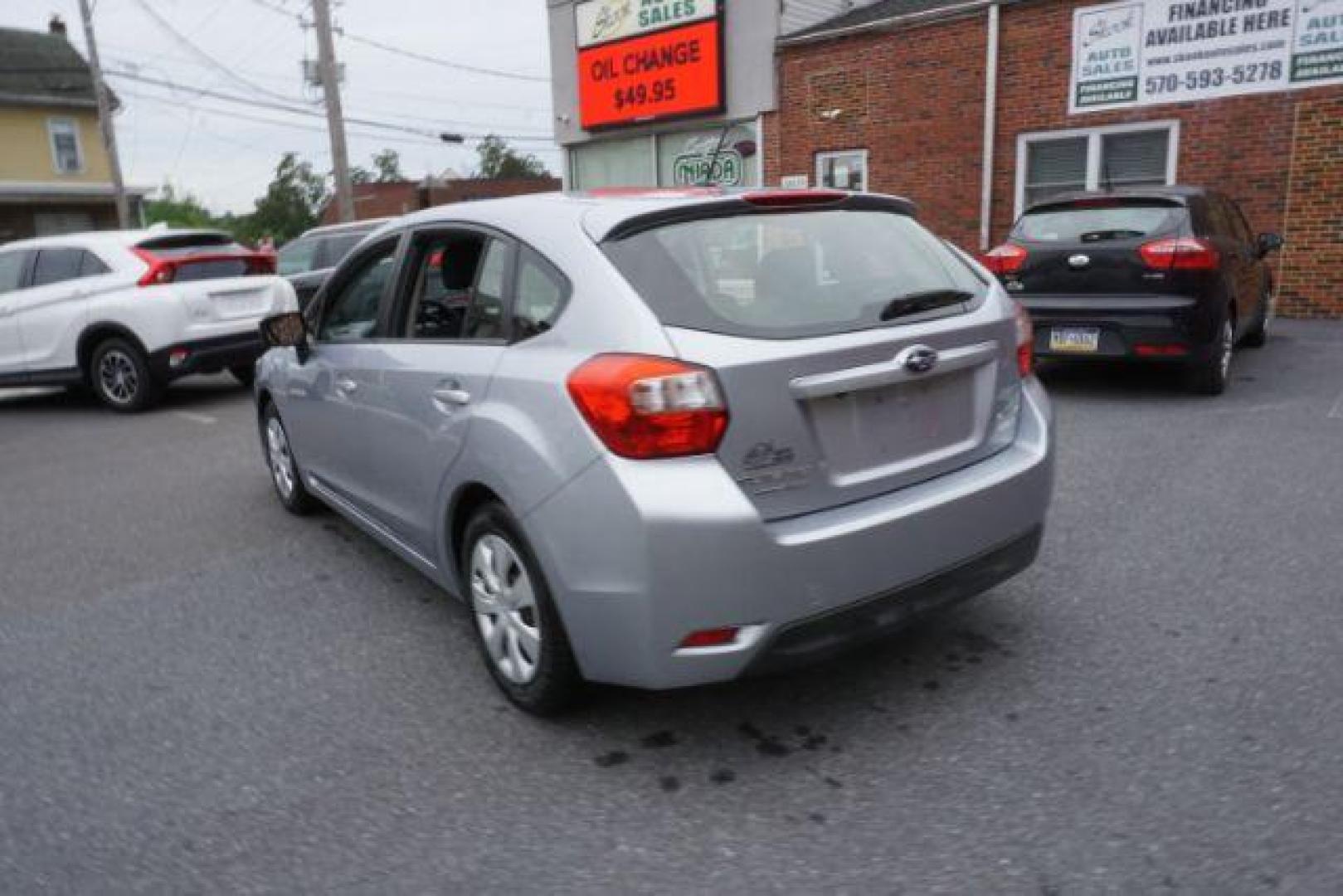 2016 Ice Silver Metallic Subaru Impreza 2.0i PZEV CVT 5-Door (JF1GPAA68G8) with an 2.0L H4 DOHC 16V engine, Continuously Variable Transmission transmission, located at 312 Centre Ave, Schuylkill Haven, PA, 17972, (570) 593-5278, 40.638130, -76.177383 - Photo#10