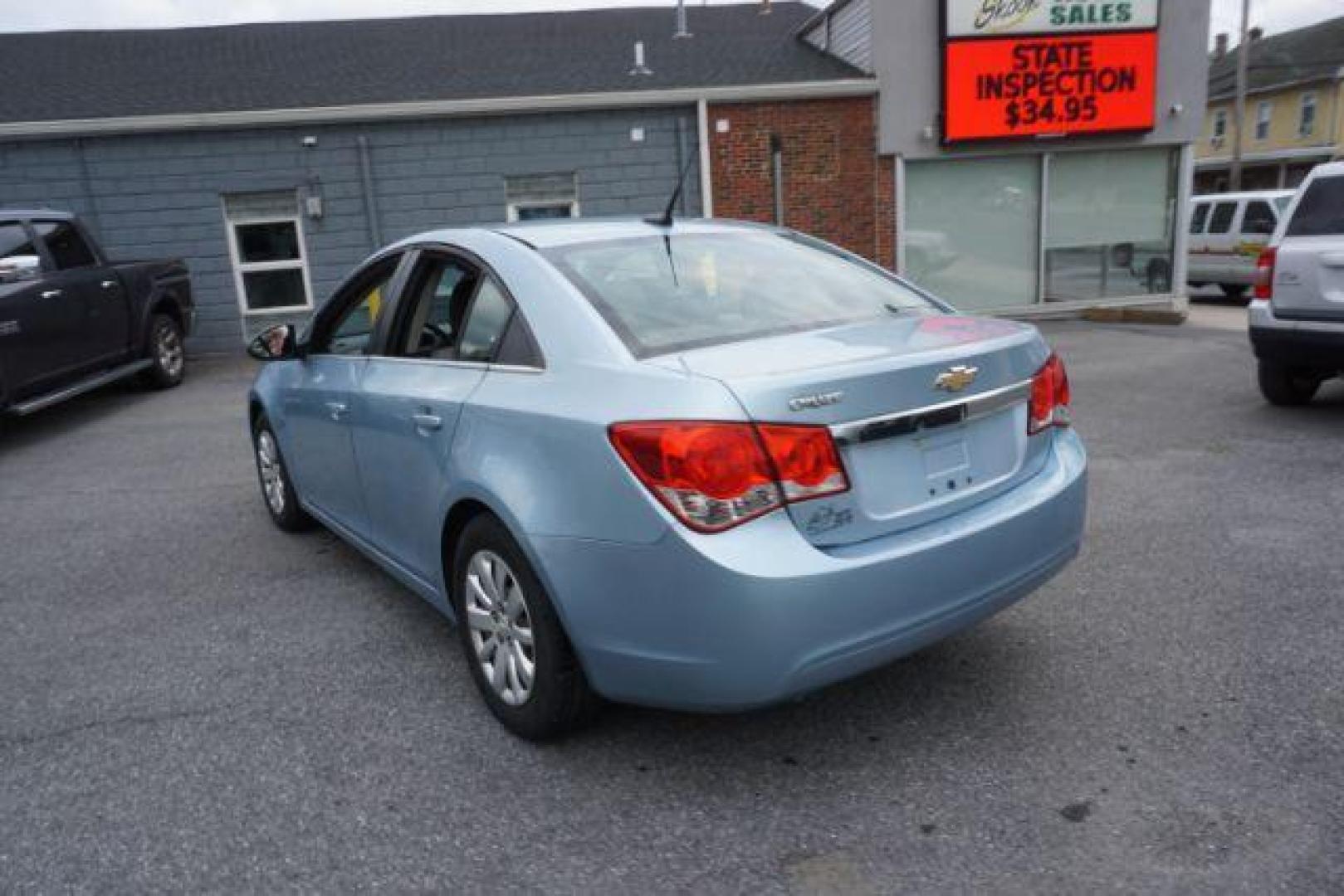 2011 Ice Blue Metallic Chevrolet Cruze 2LS (1G1PD5SH8B7) with an 1.8L L4 DOHC 16V FFV engine, 6-Speed Manual transmission, located at 312 Centre Ave, Schuylkill Haven, PA, 17972, (570) 593-5278, 40.638130, -76.177383 - Photo#13