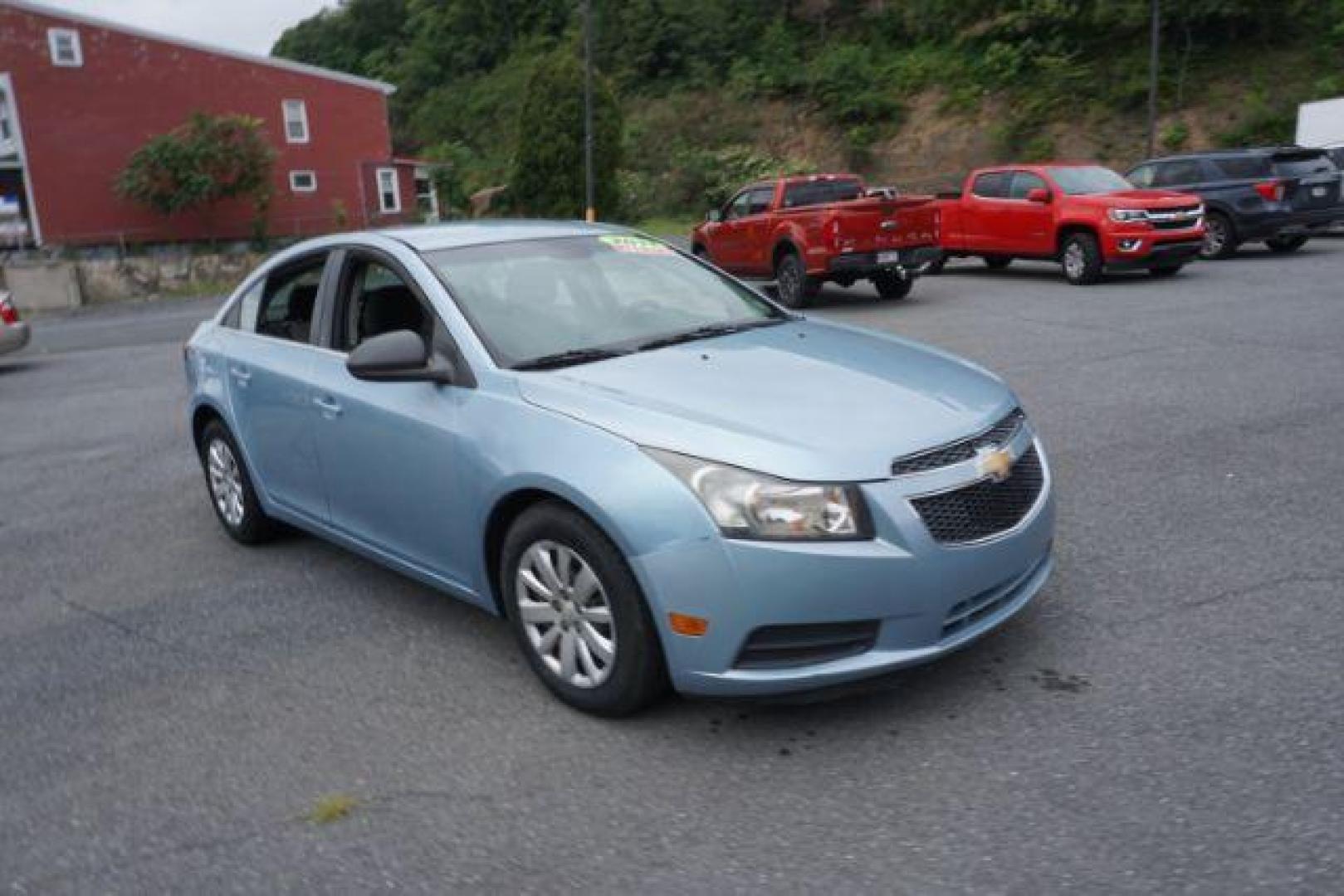 2011 Ice Blue Metallic Chevrolet Cruze 2LS (1G1PD5SH8B7) with an 1.8L L4 DOHC 16V FFV engine, 6-Speed Manual transmission, located at 312 Centre Ave, Schuylkill Haven, PA, 17972, (570) 593-5278, 40.638130, -76.177383 - Photo#6