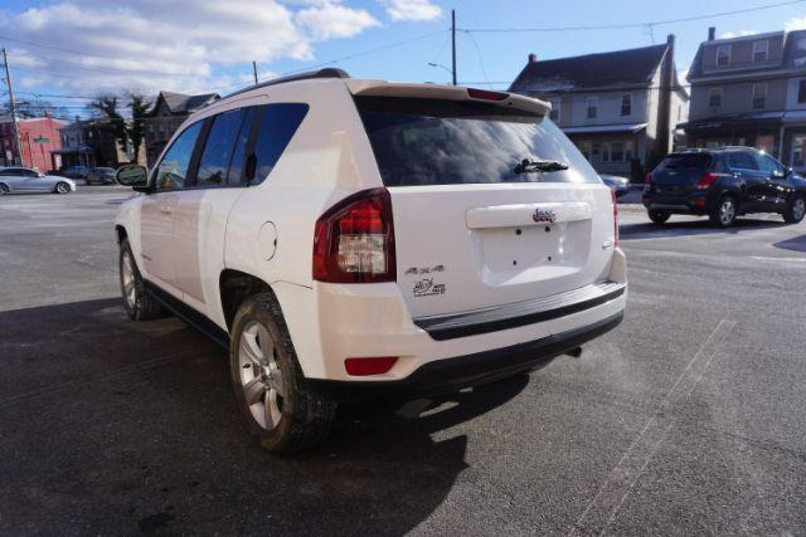 2016 White Jeep Compass Latitude 4WD (1C4NJDEB3GD) with an 2.4L L4 DOHC 16V engine, 6-Speed Automatic transmission, located at 312 Centre Ave, Schuylkill Haven, PA, 17972, (570) 593-5278, 40.638130, -76.177383 - Photo#11