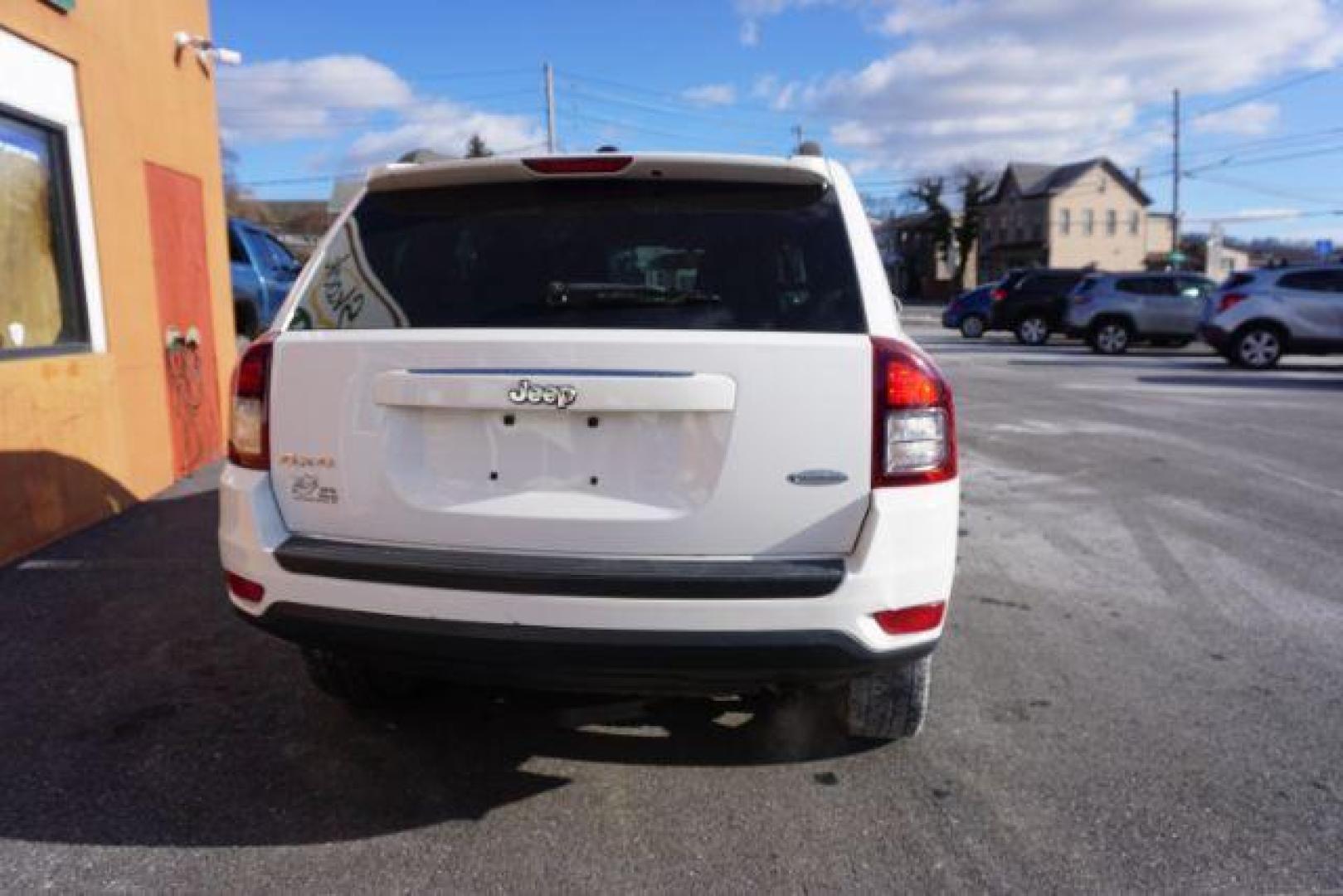 2016 White Jeep Compass Latitude 4WD (1C4NJDEB3GD) with an 2.4L L4 DOHC 16V engine, 6-Speed Automatic transmission, located at 312 Centre Ave, Schuylkill Haven, PA, 17972, (570) 593-5278, 40.638130, -76.177383 - Photo#14