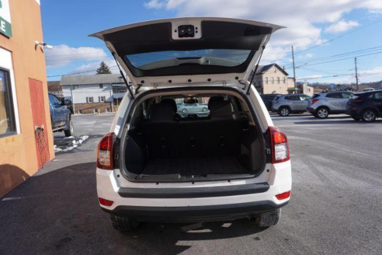 2016 White Jeep Compass Latitude 4WD (1C4NJDEB3GD) with an 2.4L L4 DOHC 16V engine, 6-Speed Automatic transmission, located at 312 Centre Ave, Schuylkill Haven, PA, 17972, (570) 593-5278, 40.638130, -76.177383 - Photo#45