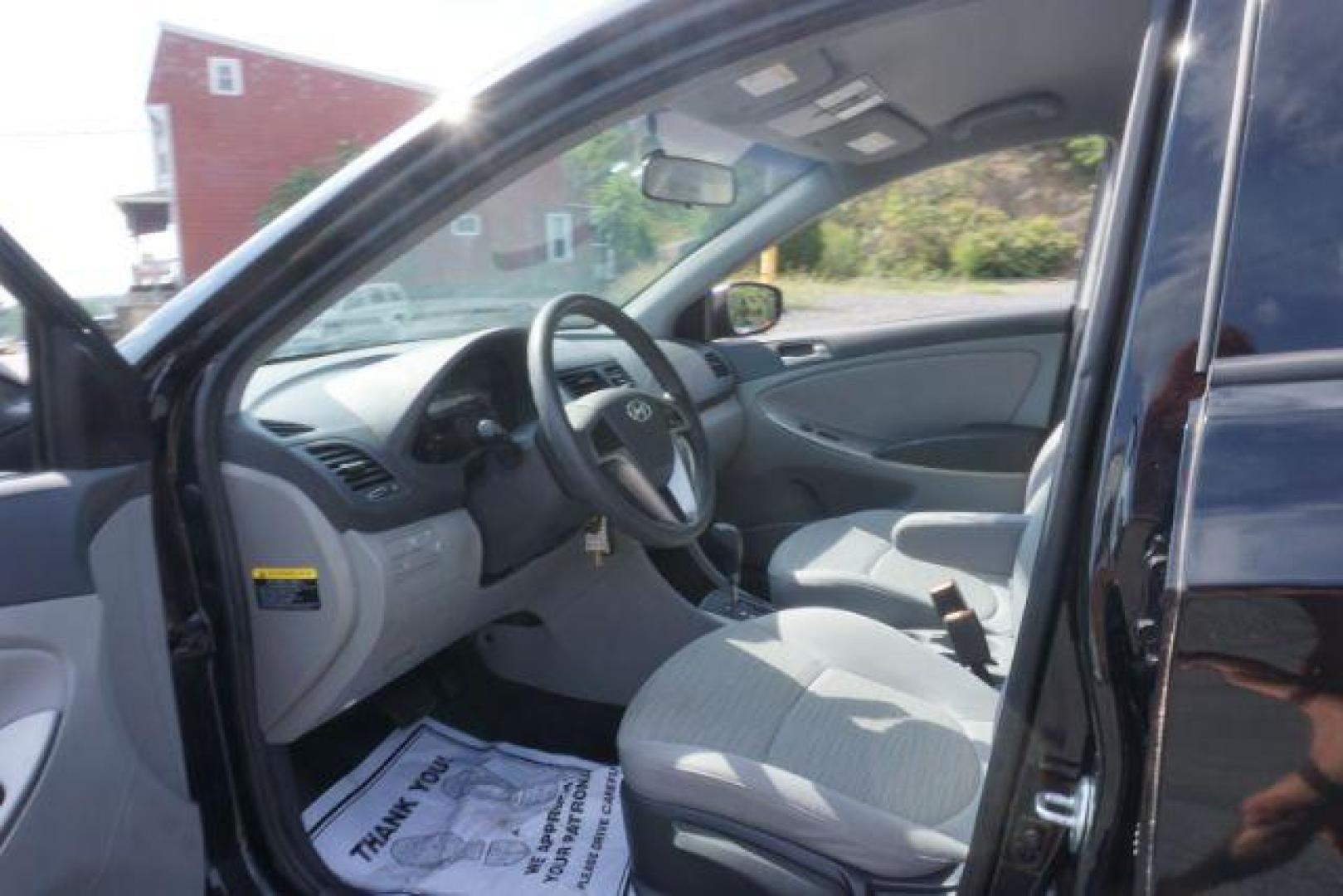 2015 Ultra Black Hyundai Accent GS 5-Door 6A (KMHCT5AE6FU) with an 1.6L L4 DOHC 16V engine, 6-Speed Automatic transmission, located at 312 Centre Ave, Schuylkill Haven, PA, 17972, (570) 593-5278, 40.638130, -76.177383 - Photo#24