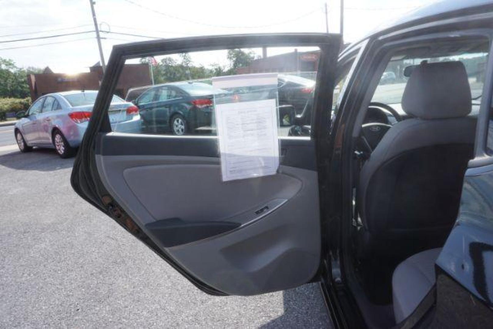 2015 Ultra Black Hyundai Accent GS 5-Door 6A (KMHCT5AE6FU) with an 1.6L L4 DOHC 16V engine, 6-Speed Automatic transmission, located at 312 Centre Ave, Schuylkill Haven, PA, 17972, (570) 593-5278, 40.638130, -76.177383 - Photo#36