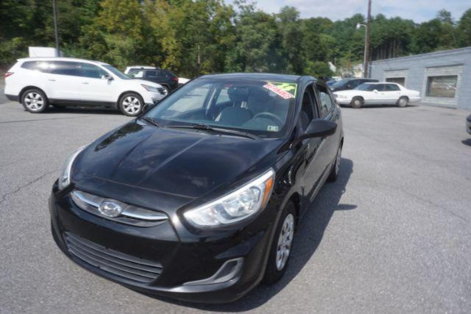 2015 Ultra Black Hyundai Accent GS 5-Door 6A (KMHCT5AE6FU) with an 1.6L L4 DOHC 16V engine, 6-Speed Automatic transmission, located at 312 Centre Ave, Schuylkill Haven, PA, 17972, (570) 593-5278, 40.638130, -76.177383 - Photo#5