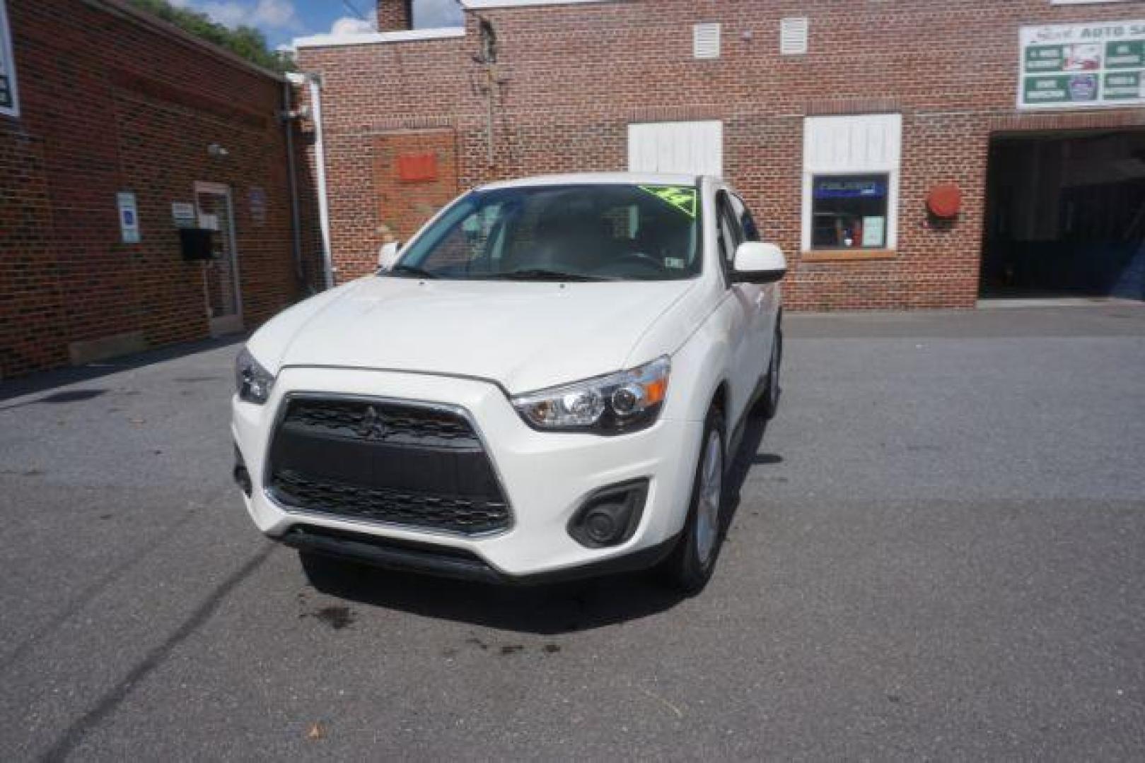 2014 White Pearl Mitsubishi Outlander Sport ES 2WD (4A4AP3AU9EE) with an 2.0L L4 DOHC 16V engine, Continuously Variabl transmission, located at 312 Centre Ave, Schuylkill Haven, PA, 17972, (570) 593-5278, 40.638130, -76.177383 - Photo#3