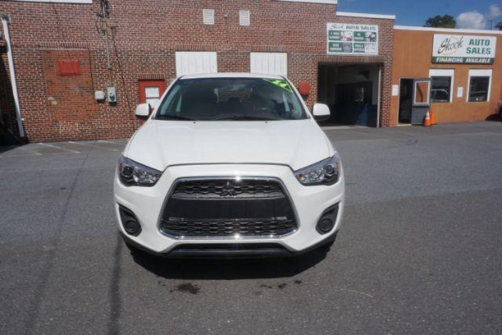 2014 White Pearl Mitsubishi Outlander Sport ES 2WD (4A4AP3AU9EE) with an 2.0L L4 DOHC 16V engine, Continuously Variabl transmission, located at 312 Centre Ave, Schuylkill Haven, PA, 17972, (570) 593-5278, 40.638130, -76.177383 - Photo#4