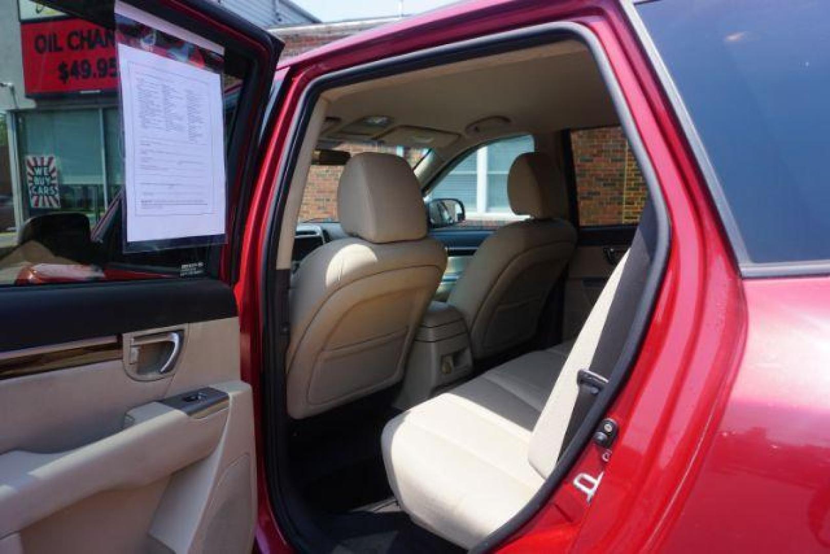 2011 Sonoran Red Hyundai Santa Fe GL 2.4 4WD (5XYZGDAB0BG) with an 2.4L L4 DOHC 16V engine, 6-Speed Automatic transmission, located at 312 Centre Ave, Schuylkill Haven, PA, 17972, (570) 593-5278, 40.638130, -76.177383 - Photo#29