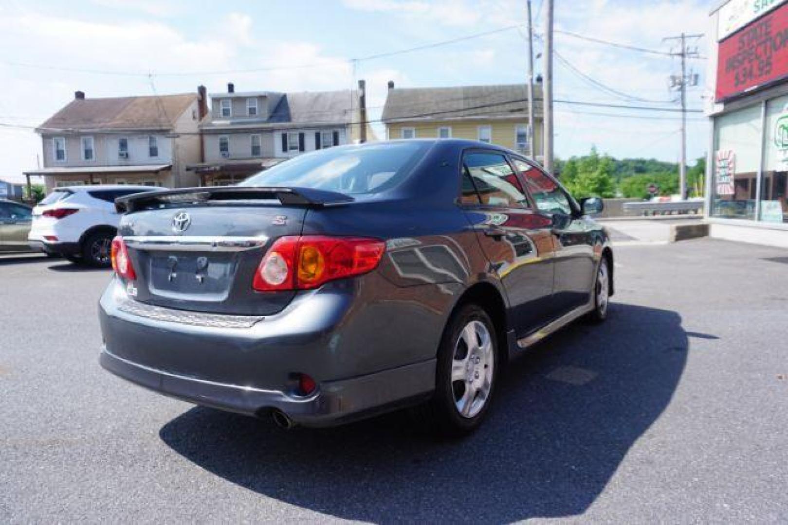 2009 Magnetic Gray Metall Toyota Corolla S 4-Speed AT (2T1BU40E49C) with an 1.8L L4 DOHC 16V engine, 4-Speed Automatic transmission, located at 312 Centre Ave, Schuylkill Haven, PA, 17972, (570) 593-5278, 40.638130, -76.177383 - Photo#10