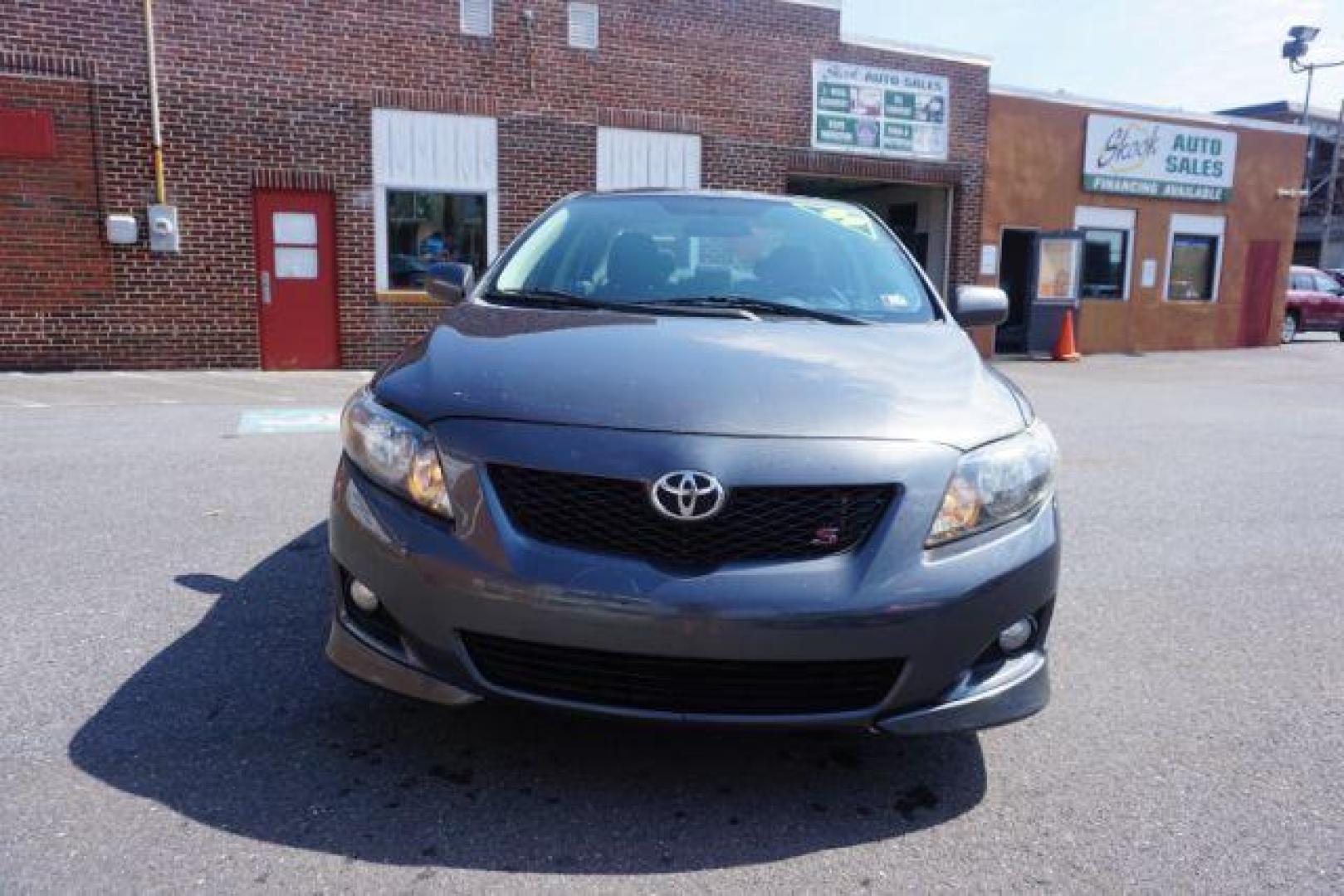 2009 Magnetic Gray Metall Toyota Corolla S 4-Speed AT (2T1BU40E49C) with an 1.8L L4 DOHC 16V engine, 4-Speed Automatic transmission, located at 312 Centre Ave, Schuylkill Haven, PA, 17972, (570) 593-5278, 40.638130, -76.177383 - Photo#5