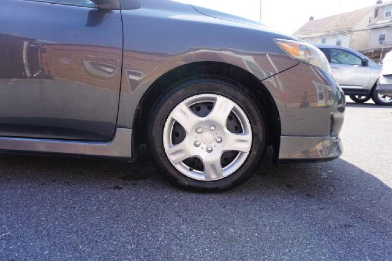 2009 Magnetic Gray Metall Toyota Corolla S 4-Speed AT (2T1BU40E49C) with an 1.8L L4 DOHC 16V engine, 4-Speed Automatic transmission, located at 312 Centre Ave, Schuylkill Haven, PA, 17972, (570) 593-5278, 40.638130, -76.177383 - Photo#7