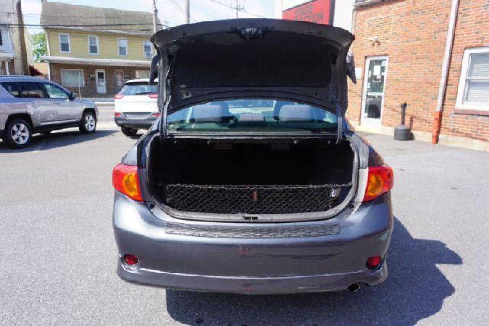 2009 Magnetic Gray Metall Toyota Corolla S 4-Speed AT (2T1BU40E49C) with an 1.8L L4 DOHC 16V engine, 4-Speed Automatic transmission, located at 312 Centre Ave, Schuylkill Haven, PA, 17972, (570) 593-5278, 40.638130, -76.177383 - Photo#36