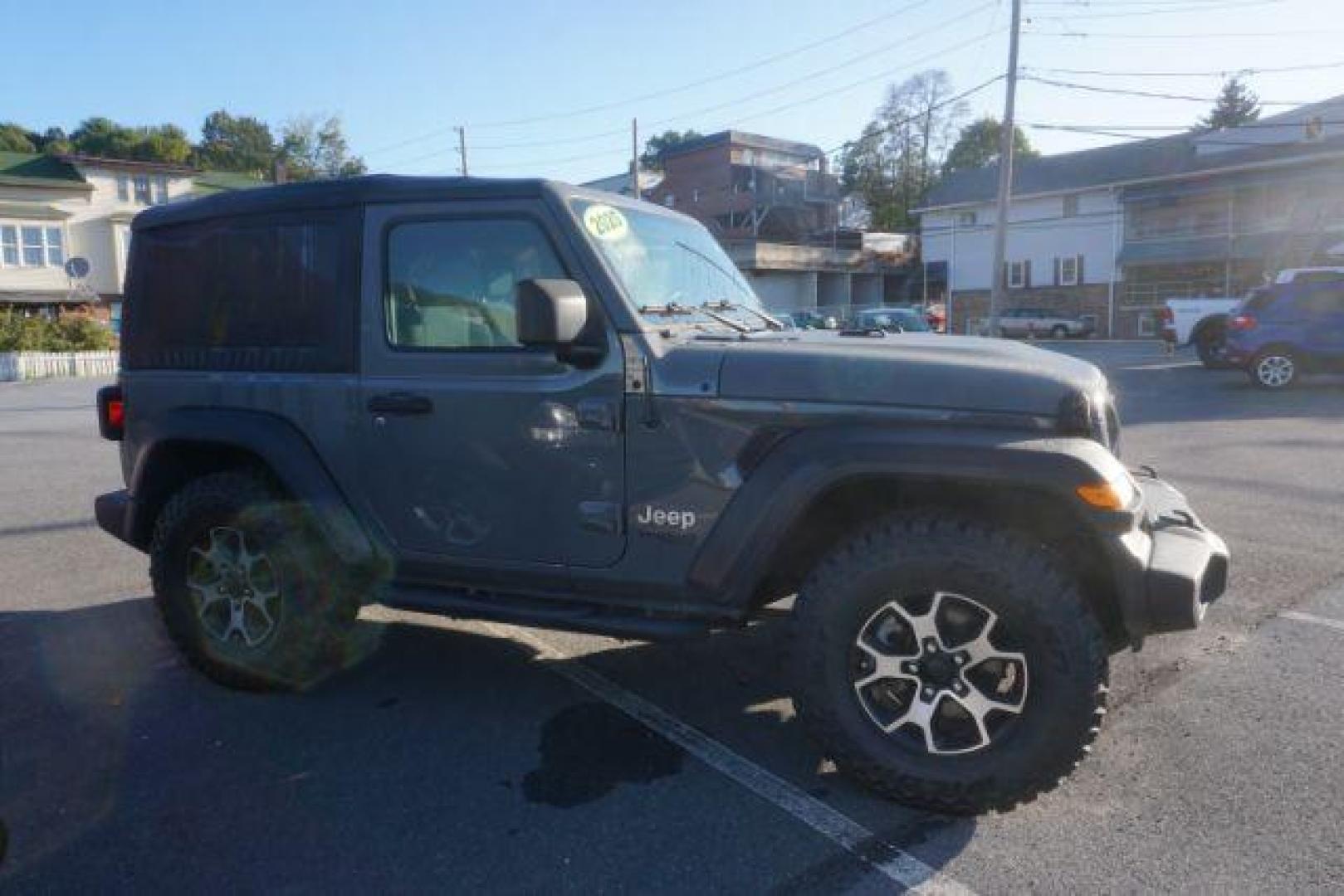 2020 Gray Jeep Wrangler Sport 4WD (1C4GJXAGXLW) with an 3.6L V6 DOHC 24V FFV engine, 6-Speed Manual transmission, located at 312 Centre Ave, Schuylkill Haven, PA, 17972, (570) 593-5278, 40.638130, -76.177383 - Manual Transmission, fixed running boards, locking/limited slip differential - Photo#11