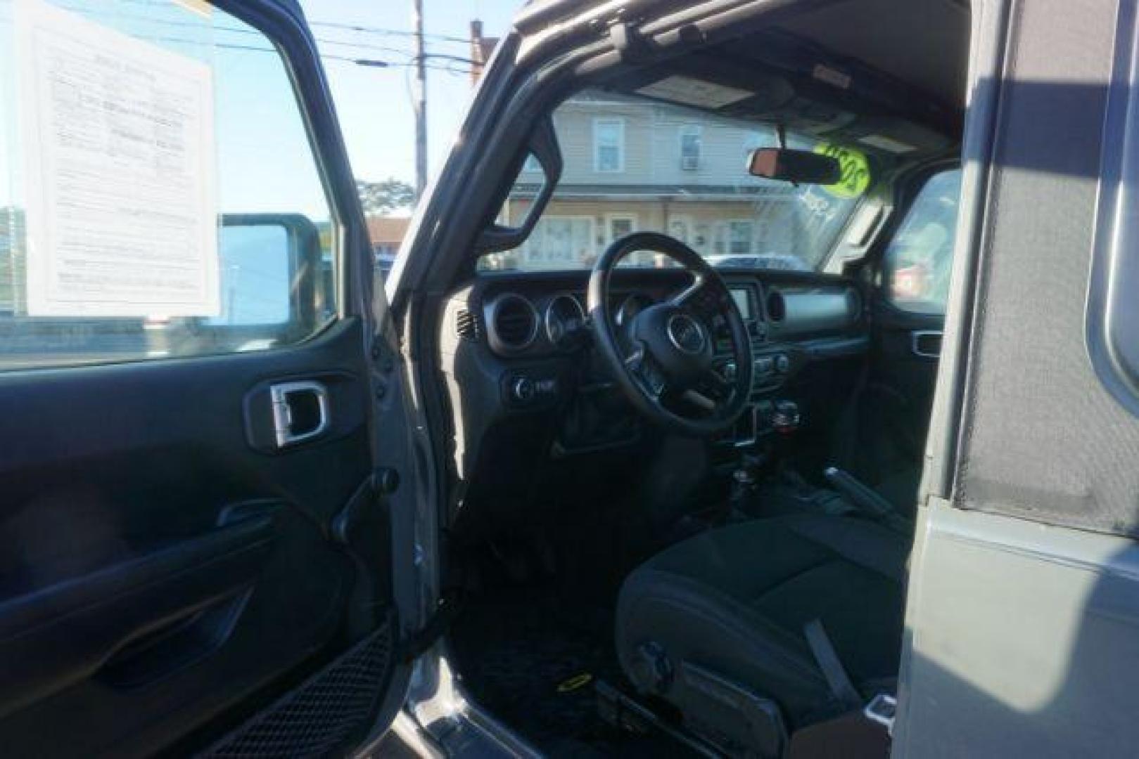 2020 Gray Jeep Wrangler Sport 4WD (1C4GJXAGXLW) with an 3.6L V6 DOHC 24V FFV engine, 6-Speed Manual transmission, located at 312 Centre Ave, Schuylkill Haven, PA, 17972, (570) 593-5278, 40.638130, -76.177383 - Manual Transmission, fixed running boards, locking/limited slip differential - Photo#17