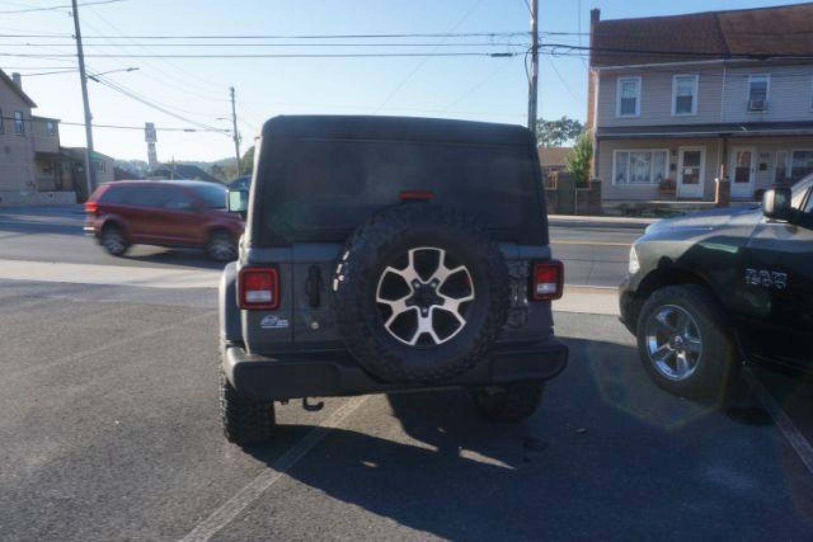 2020 Gray Jeep Wrangler Sport 4WD (1C4GJXAGXLW) with an 3.6L V6 DOHC 24V FFV engine, 6-Speed Manual transmission, located at 312 Centre Ave, Schuylkill Haven, PA, 17972, (570) 593-5278, 40.638130, -76.177383 - Manual Transmission, fixed running boards, locking/limited slip differential - Photo#7