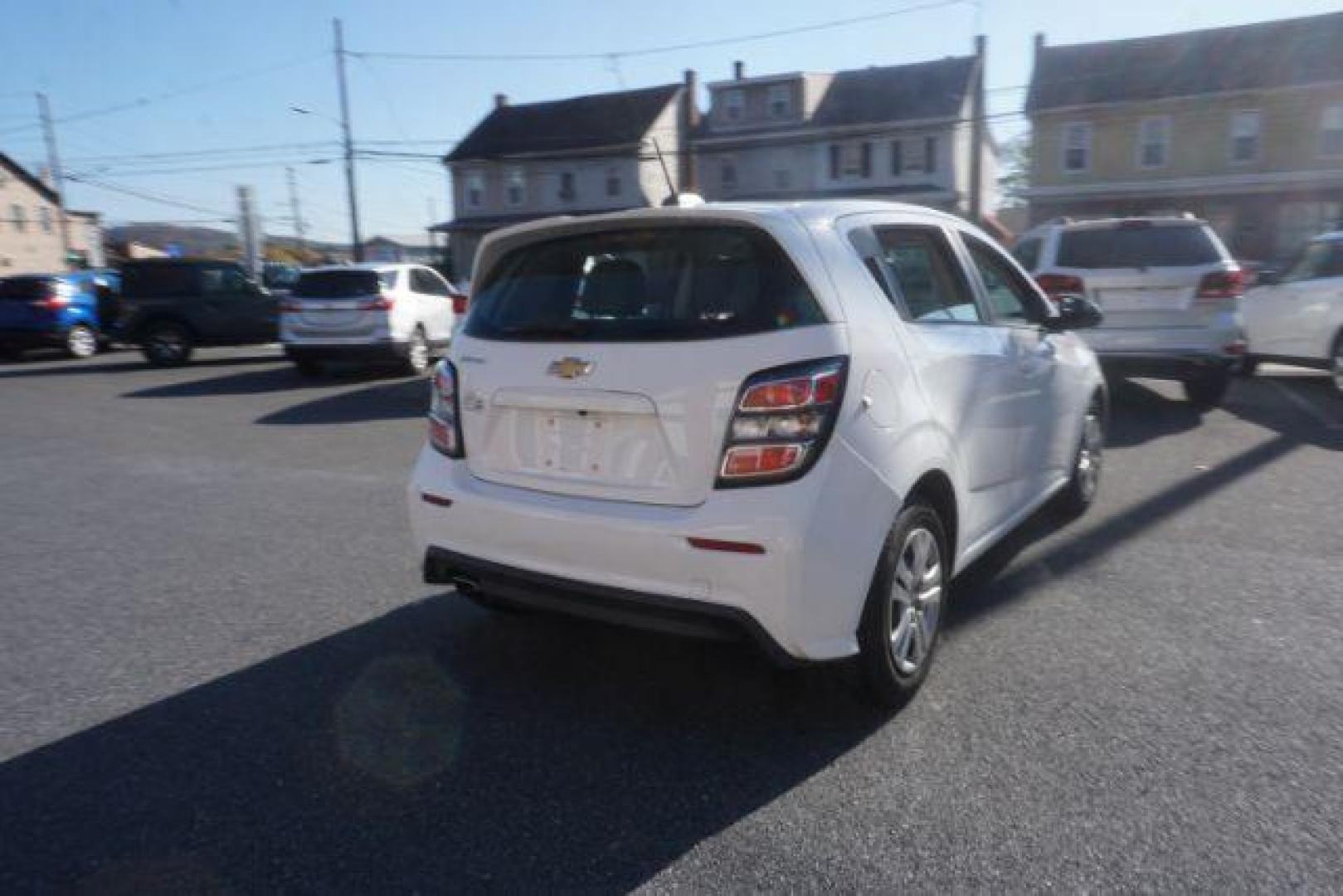 2017 White Chevrolet Sonic FL Auto Hatchback (1G1JG6SH8H4) with an 1.8L L4 DOHC 24V engine, 6-Speed Automatic transmission, located at 312 Centre Ave, Schuylkill Haven, PA, 17972, (570) 593-5278, 40.638130, -76.177383 - Photo#10