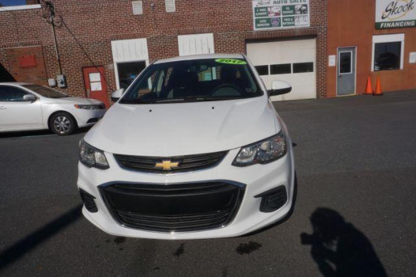 2017 White Chevrolet Sonic FL Auto Hatchback (1G1JG6SH8H4) with an 1.8L L4 DOHC 24V engine, 6-Speed Automatic transmission, located at 312 Centre Ave, Schuylkill Haven, PA, 17972, (570) 593-5278, 40.638130, -76.177383 - Photo#4