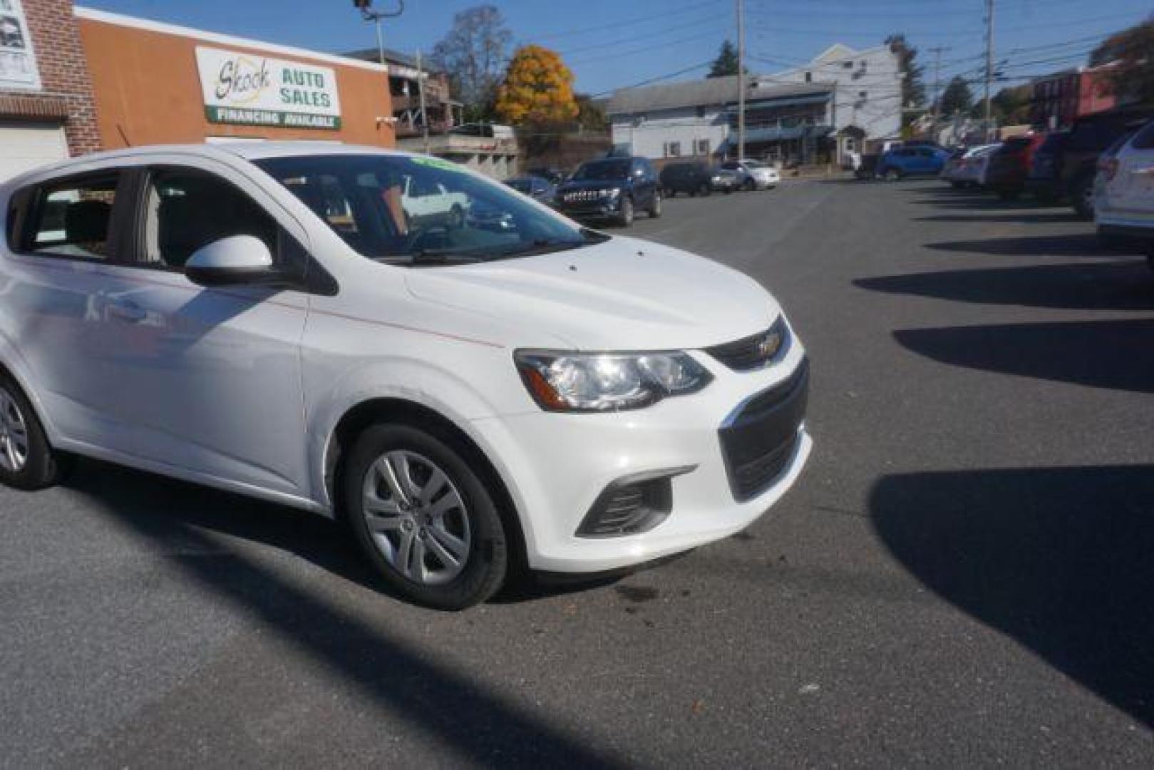 2017 White Chevrolet Sonic FL Auto Hatchback (1G1JG6SH8H4) with an 1.8L L4 DOHC 24V engine, 6-Speed Automatic transmission, located at 312 Centre Ave, Schuylkill Haven, PA, 17972, (570) 593-5278, 40.638130, -76.177383 - Photo#5