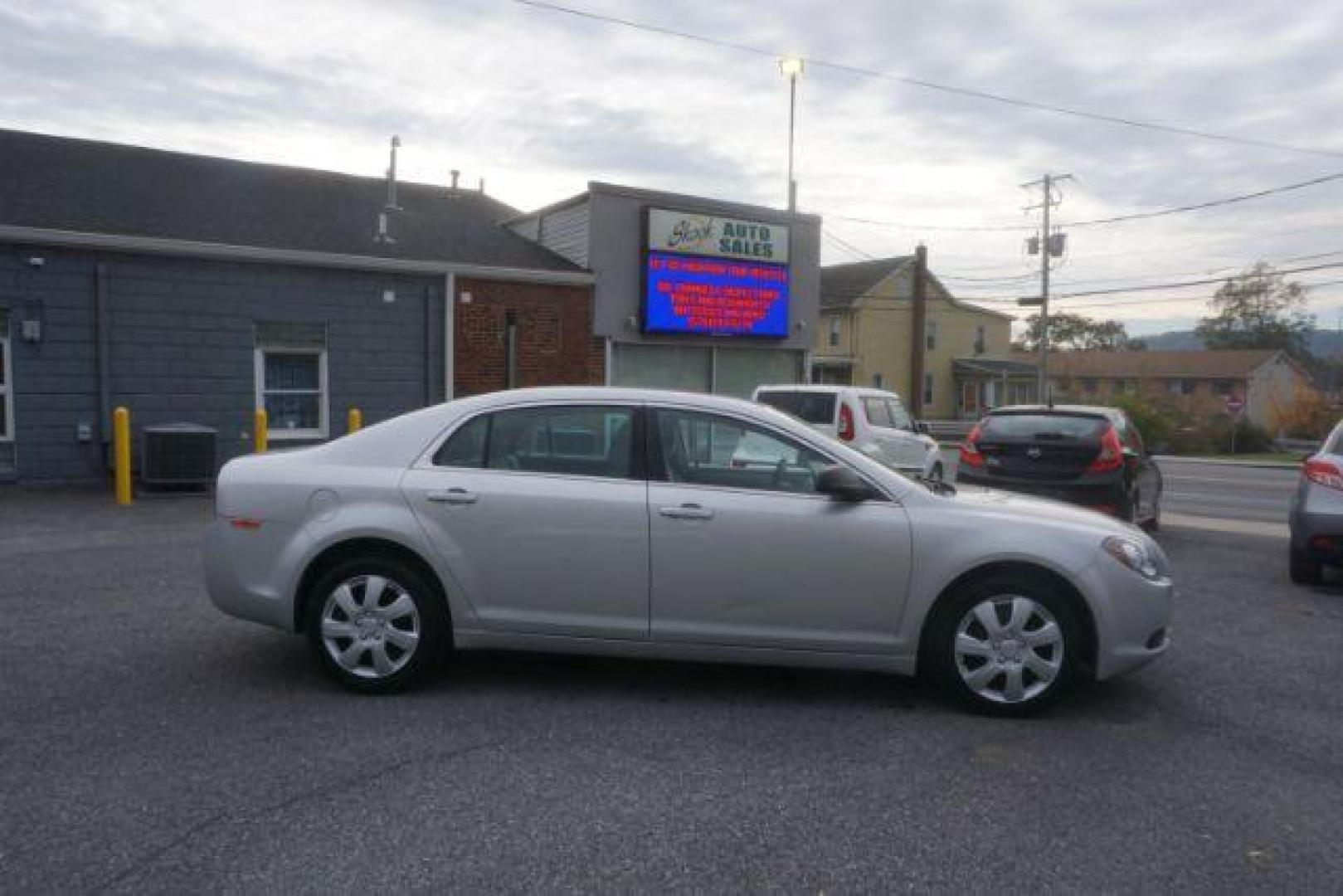 2012 Silver Chevrolet Malibu Fleet (1G1ZA5EU6CF) with an 2.4L L4 DOHC 16V FFV engine, 6-Speed Automatic transmission, located at 312 Centre Ave, Schuylkill Haven, PA, 17972, (570) 593-5278, 40.638130, -76.177383 - Photo#0