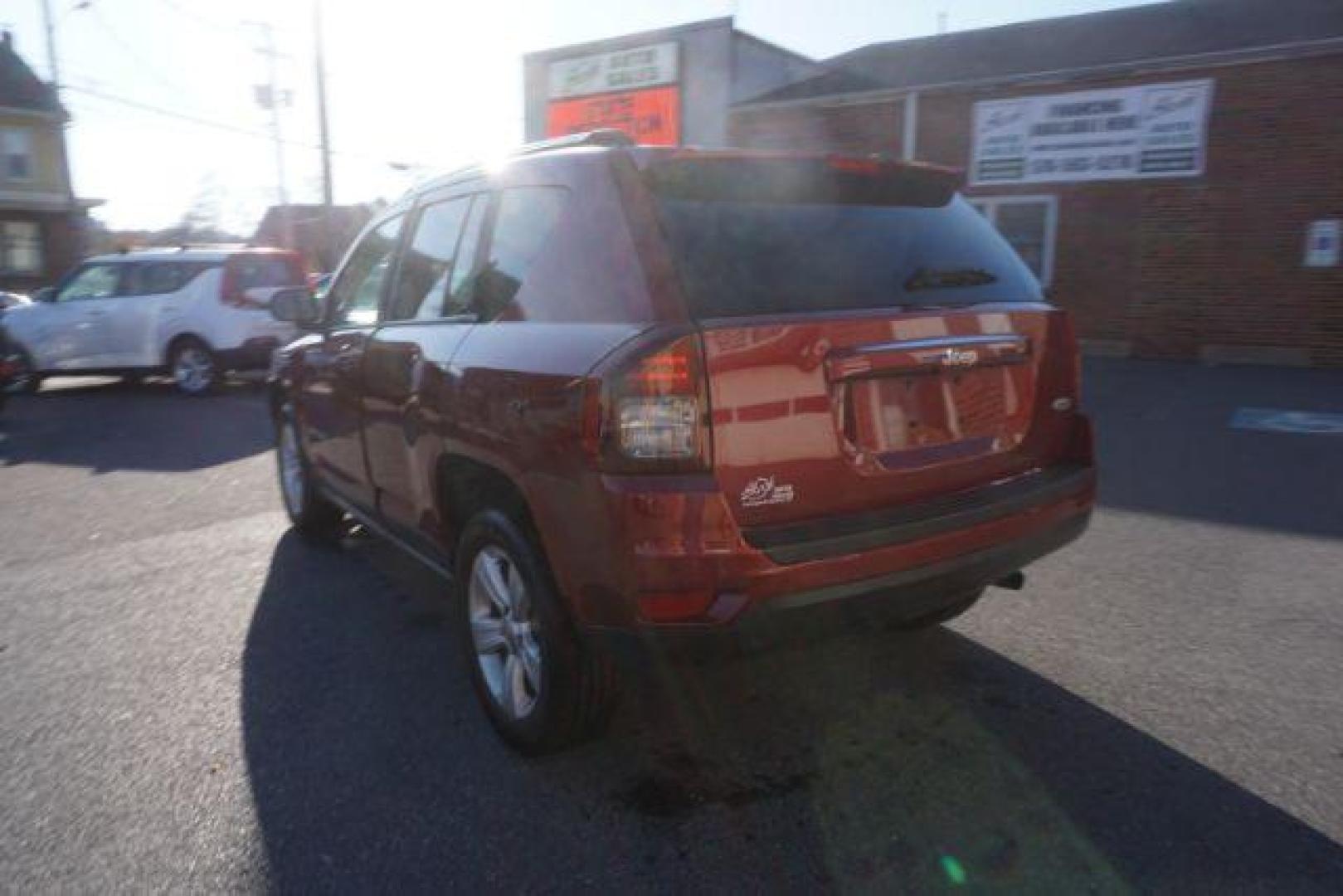 2014 Dp Cherry Red Crysta Jeep Compass Latitude FWD (1C4NJCEA1ED) with an 2.0L L4 DOHC 16V engine, Continuously Variabl transmission, located at 312 Centre Ave, Schuylkill Haven, PA, 17972, (570) 593-5278, 40.638130, -76.177383 - Photo#14