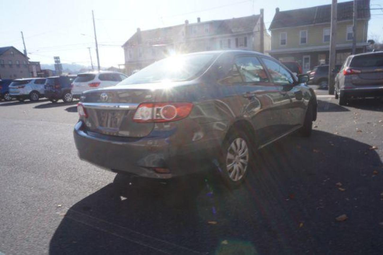 2012 Magnetic Gray Metallic Toyota Corolla LE 4-Speed AT (2T1BU4EE1CC) with an 1.8L L4 DOHC 16V engine, 4-Speed Automatic transmission, located at 312 Centre Ave, Schuylkill Haven, PA, 17972, (570) 593-5278, 40.638130, -76.177383 - Photo#9