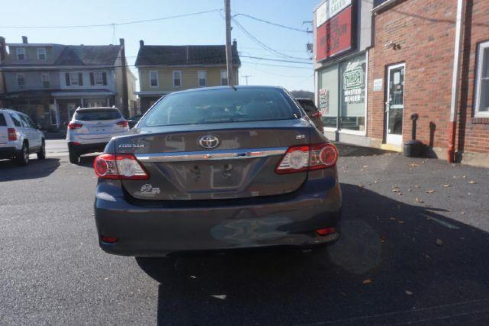 2012 Magnetic Gray Metallic Toyota Corolla LE 4-Speed AT (2T1BU4EE1CC) with an 1.8L L4 DOHC 16V engine, 4-Speed Automatic transmission, located at 312 Centre Ave, Schuylkill Haven, PA, 17972, (570) 593-5278, 40.638130, -76.177383 - Photo#10