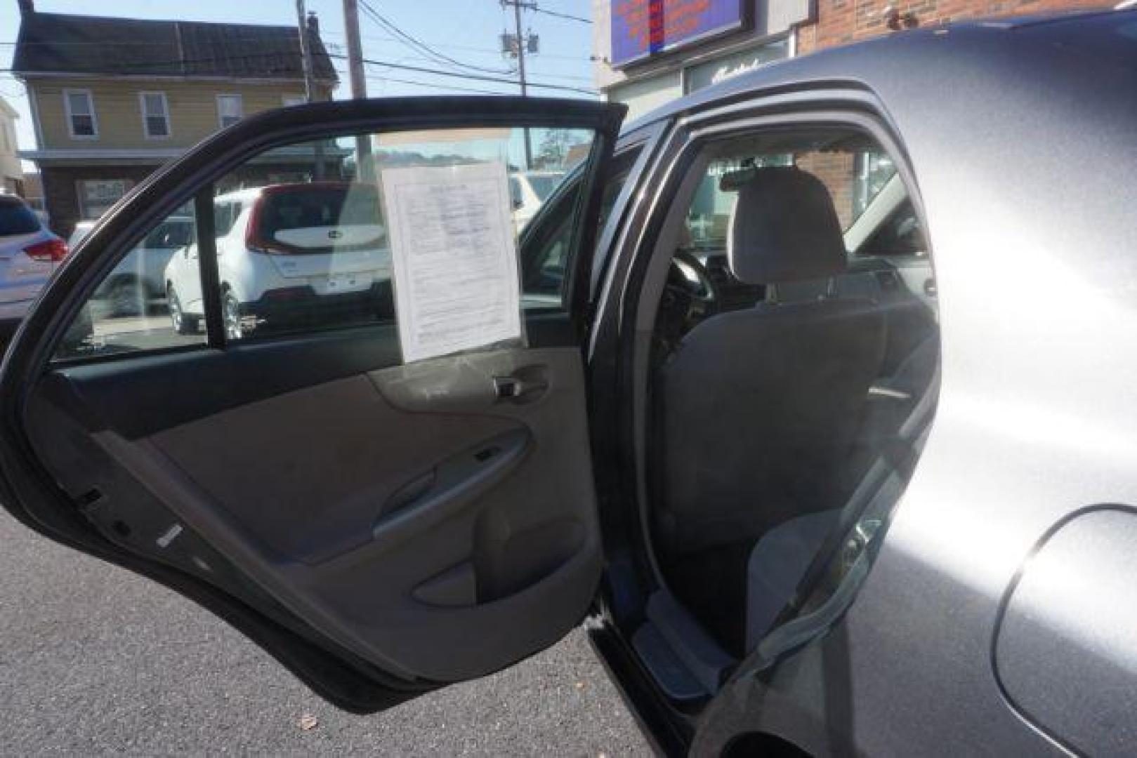 2012 Magnetic Gray Metallic Toyota Corolla LE 4-Speed AT (2T1BU4EE1CC) with an 1.8L L4 DOHC 16V engine, 4-Speed Automatic transmission, located at 312 Centre Ave, Schuylkill Haven, PA, 17972, (570) 593-5278, 40.638130, -76.177383 - Photo#29