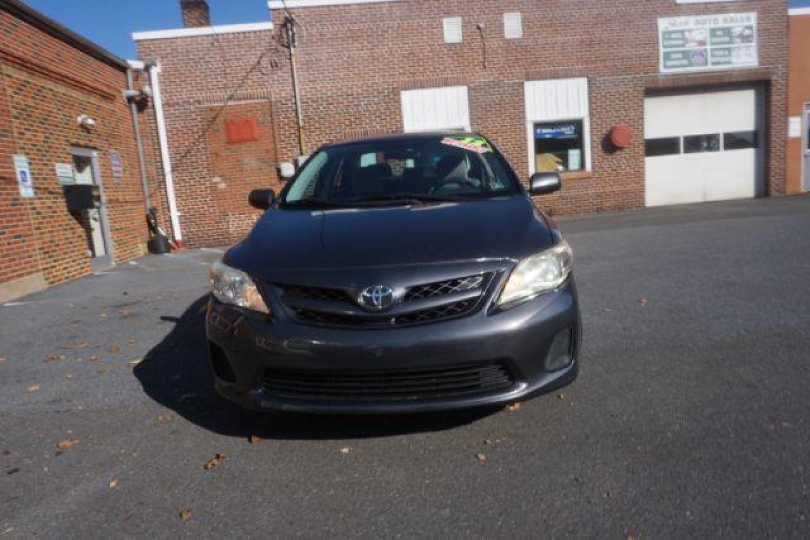 2012 Magnetic Gray Metallic Toyota Corolla LE 4-Speed AT (2T1BU4EE1CC) with an 1.8L L4 DOHC 16V engine, 4-Speed Automatic transmission, located at 312 Centre Ave, Schuylkill Haven, PA, 17972, (570) 593-5278, 40.638130, -76.177383 - Photo#3