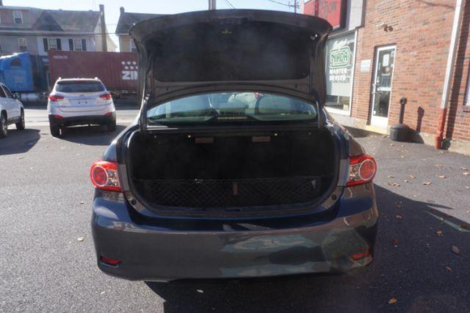 2012 Magnetic Gray Metallic Toyota Corolla LE 4-Speed AT (2T1BU4EE1CC) with an 1.8L L4 DOHC 16V engine, 4-Speed Automatic transmission, located at 312 Centre Ave, Schuylkill Haven, PA, 17972, (570) 593-5278, 40.638130, -76.177383 - Photo#39