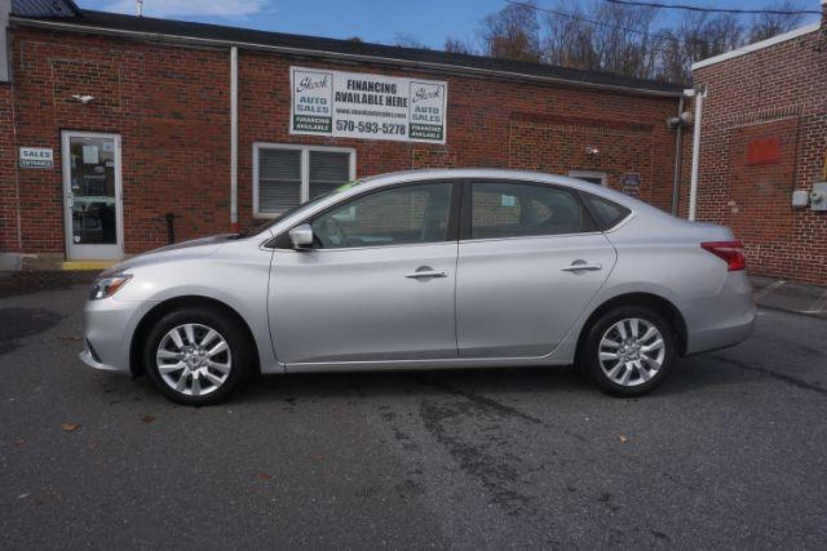 2019 Brilliant Silver Nissan Sentra S CVT (3N1AB7AP7KY) with an 1.8L L4 SFI DOHC 16V engine, Continuously Variable Transmission transmission, located at 312 Centre Ave, Schuylkill Haven, PA, 17972, (570) 593-5278, 40.638130, -76.177383 - Photo#0