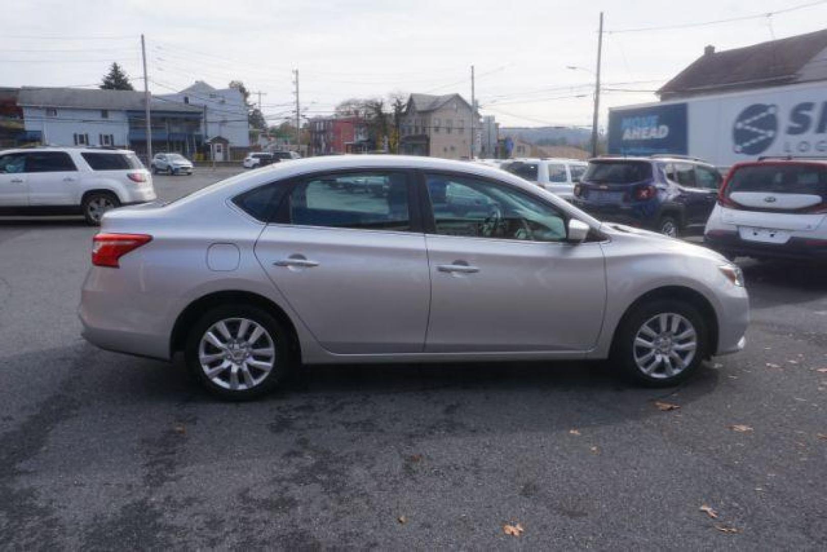 2019 Brilliant Silver Nissan Sentra S CVT (3N1AB7AP7KY) with an 1.8L L4 SFI DOHC 16V engine, Continuously Variable Transmission transmission, located at 312 Centre Ave, Schuylkill Haven, PA, 17972, (570) 593-5278, 40.638130, -76.177383 - Photo#9