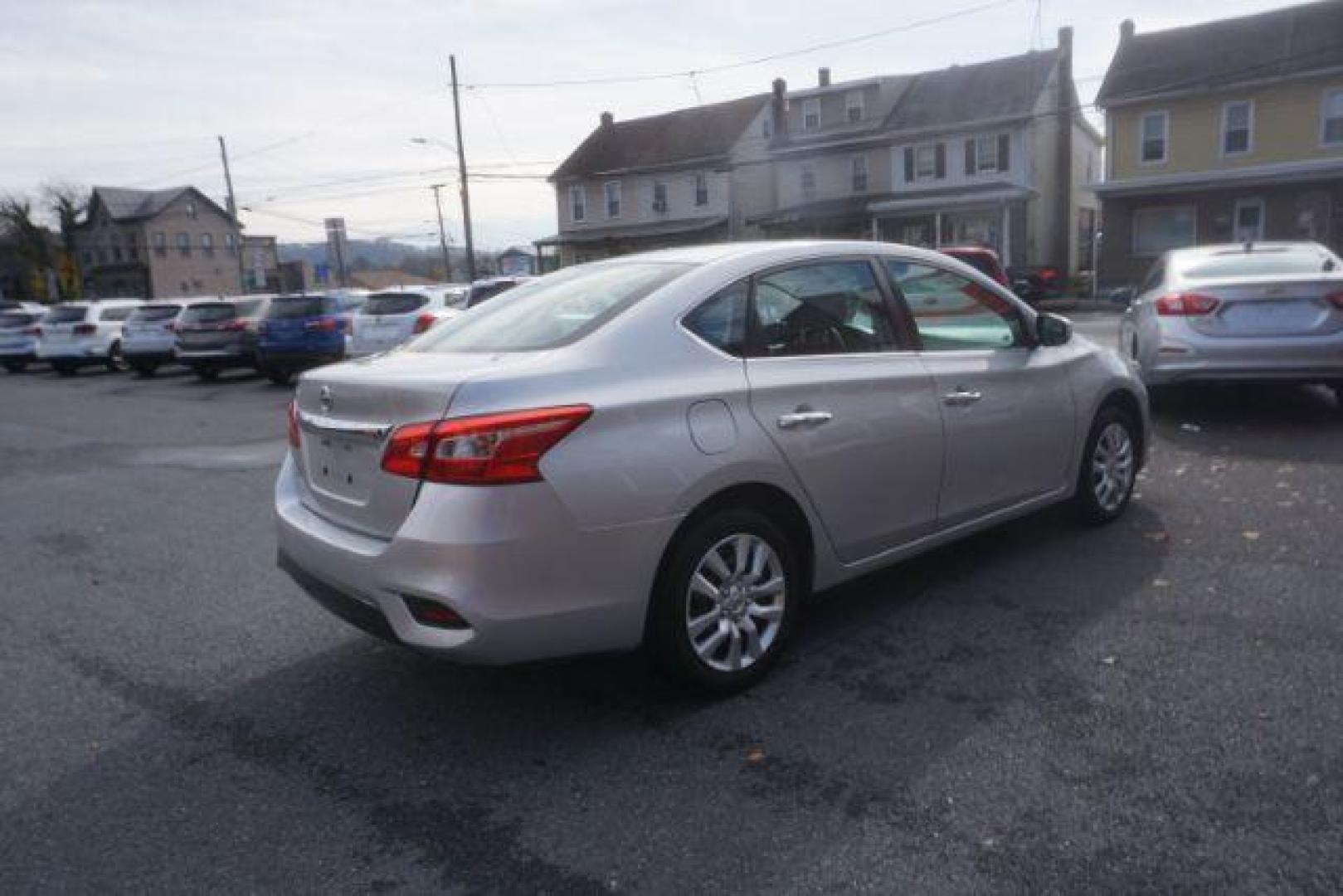 2019 Brilliant Silver Nissan Sentra S CVT (3N1AB7AP7KY) with an 1.8L L4 SFI DOHC 16V engine, Continuously Variable Transmission transmission, located at 312 Centre Ave, Schuylkill Haven, PA, 17972, (570) 593-5278, 40.638130, -76.177383 - Photo#10