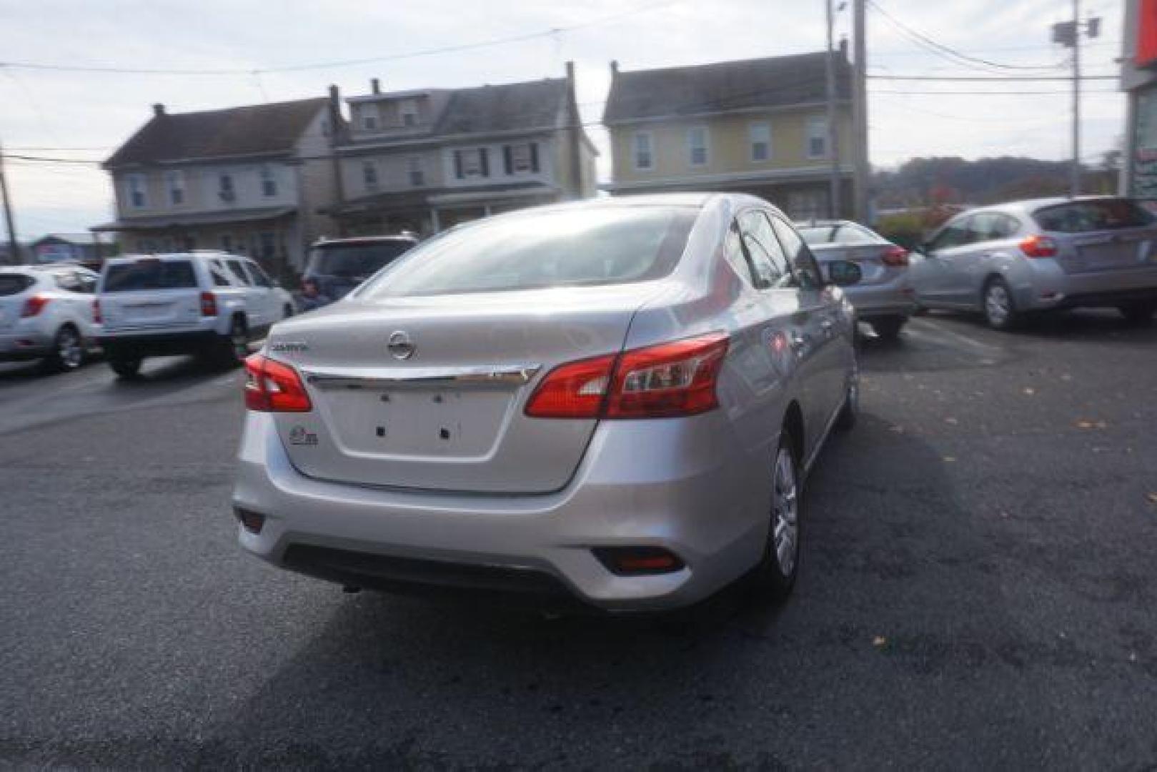 2019 Brilliant Silver Nissan Sentra S CVT (3N1AB7AP7KY) with an 1.8L L4 SFI DOHC 16V engine, Continuously Variable Transmission transmission, located at 312 Centre Ave, Schuylkill Haven, PA, 17972, (570) 593-5278, 40.638130, -76.177383 - Photo#11