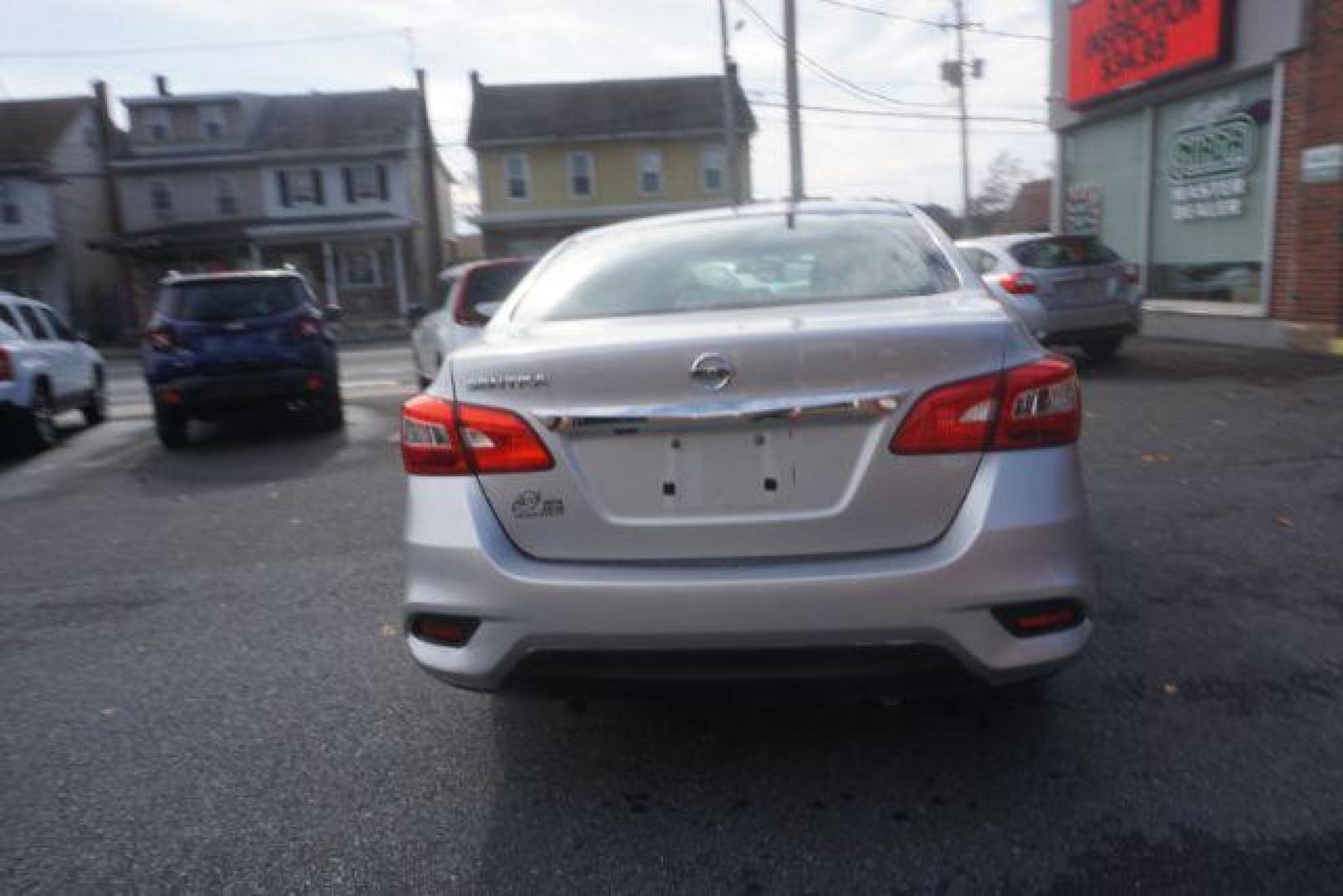 2019 Brilliant Silver Nissan Sentra S CVT (3N1AB7AP7KY) with an 1.8L L4 SFI DOHC 16V engine, Continuously Variable Transmission transmission, located at 312 Centre Ave, Schuylkill Haven, PA, 17972, (570) 593-5278, 40.638130, -76.177383 - Photo#12