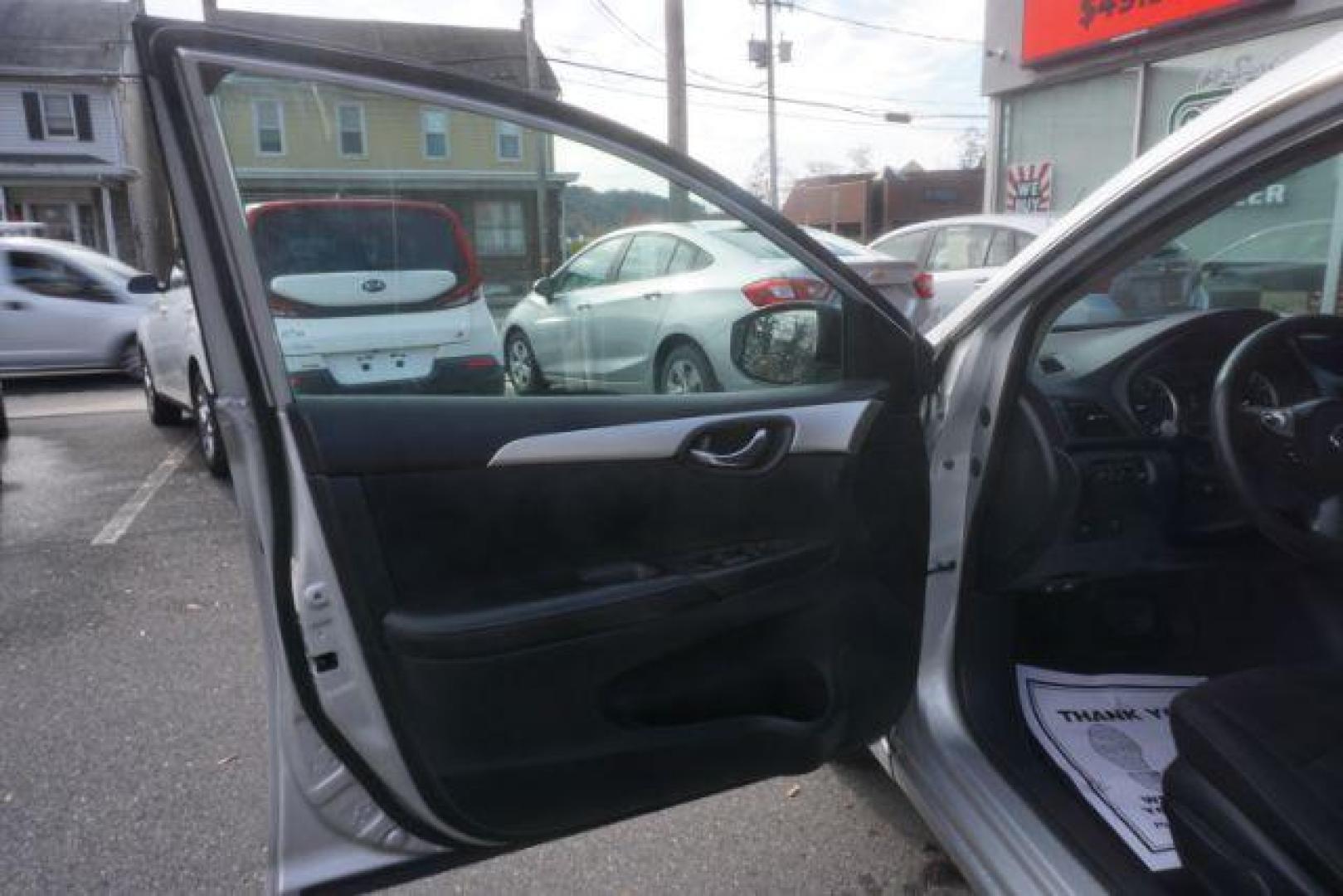 2019 Brilliant Silver Nissan Sentra S CVT (3N1AB7AP7KY) with an 1.8L L4 SFI DOHC 16V engine, Continuously Variable Transmission transmission, located at 312 Centre Ave, Schuylkill Haven, PA, 17972, (570) 593-5278, 40.638130, -76.177383 - Photo#18