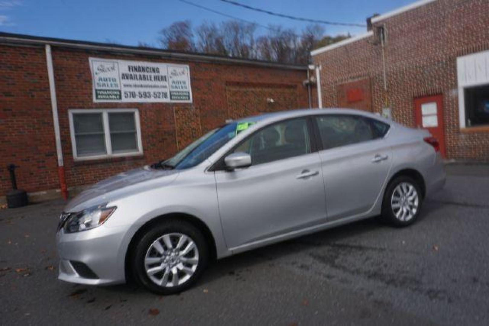 2019 Brilliant Silver Nissan Sentra S CVT (3N1AB7AP7KY) with an 1.8L L4 SFI DOHC 16V engine, Continuously Variable Transmission transmission, located at 312 Centre Ave, Schuylkill Haven, PA, 17972, (570) 593-5278, 40.638130, -76.177383 - Photo#1