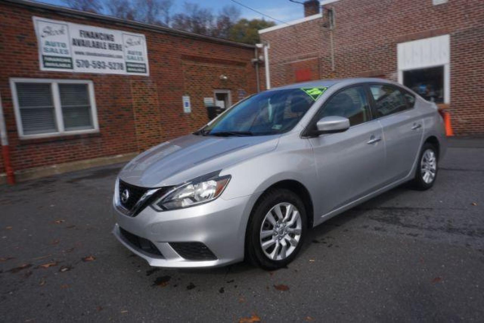 2019 Brilliant Silver Nissan Sentra S CVT (3N1AB7AP7KY) with an 1.8L L4 SFI DOHC 16V engine, Continuously Variable Transmission transmission, located at 312 Centre Ave, Schuylkill Haven, PA, 17972, (570) 593-5278, 40.638130, -76.177383 - Photo#2