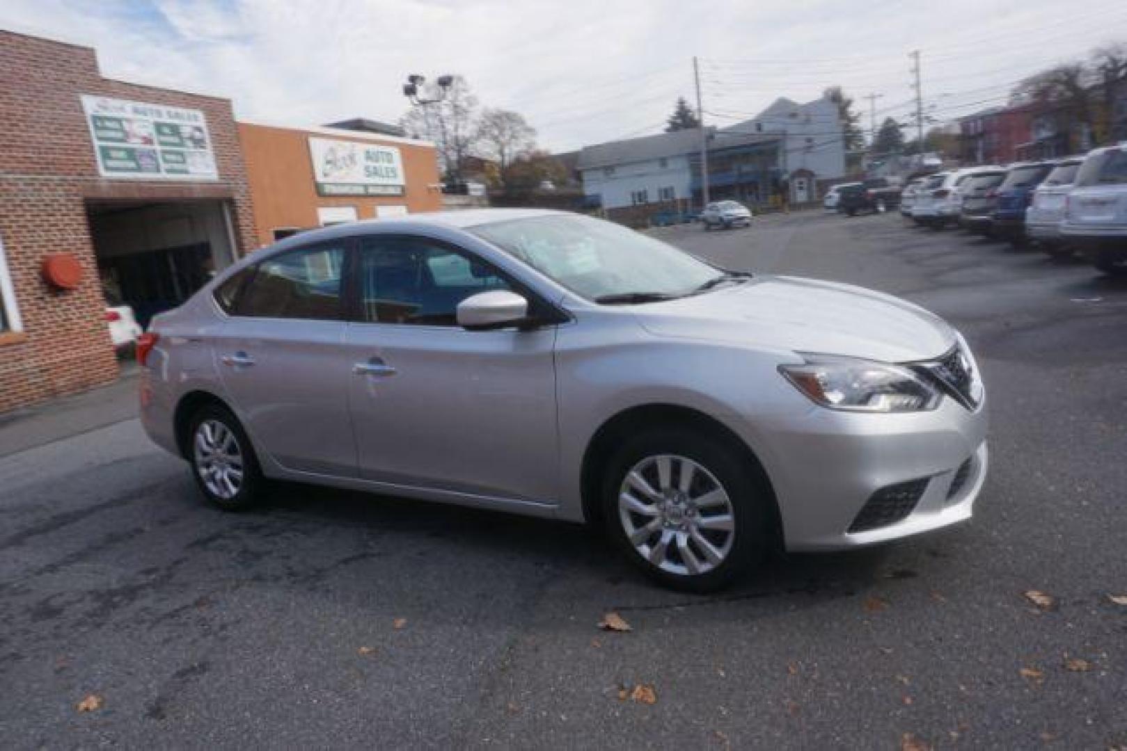 2019 Brilliant Silver Nissan Sentra S CVT (3N1AB7AP7KY) with an 1.8L L4 SFI DOHC 16V engine, Continuously Variable Transmission transmission, located at 312 Centre Ave, Schuylkill Haven, PA, 17972, (570) 593-5278, 40.638130, -76.177383 - Photo#6