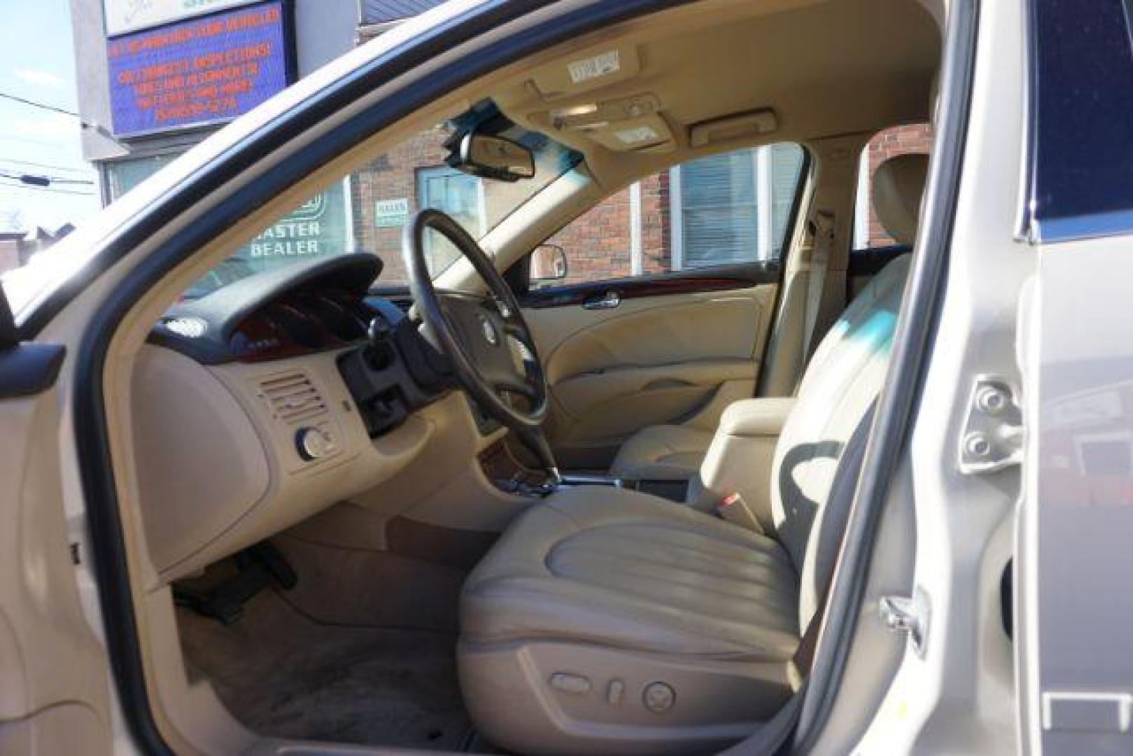 2010 Light Bronze Metallic Buick Lucerne CXL (1G4HE5E1XAU) with an 3.9L V6 OHV 12V FFV engine, 4-Speed Automatic transmission, located at 312 Centre Ave, Schuylkill Haven, PA, 17972, (570) 593-5278, 40.638130, -76.177383 - Photo#16