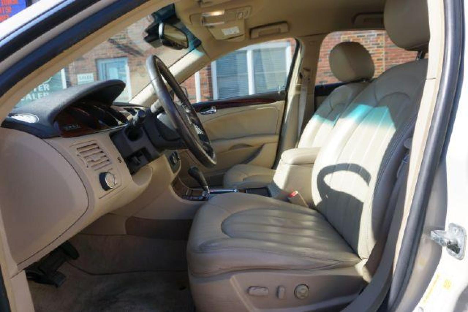 2010 Light Bronze Metallic Buick Lucerne CXL (1G4HE5E1XAU) with an 3.9L V6 OHV 12V FFV engine, 4-Speed Automatic transmission, located at 312 Centre Ave, Schuylkill Haven, PA, 17972, (570) 593-5278, 40.638130, -76.177383 - Photo#17