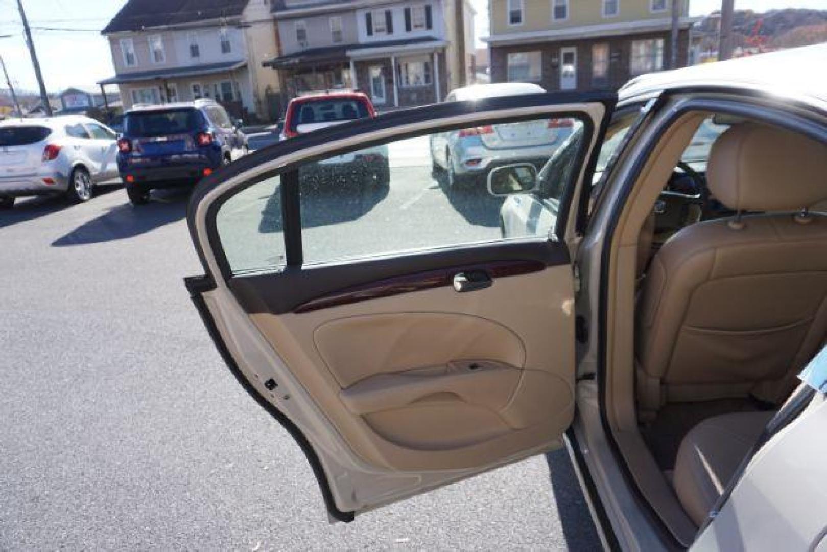 2010 Light Bronze Metallic Buick Lucerne CXL (1G4HE5E1XAU) with an 3.9L V6 OHV 12V FFV engine, 4-Speed Automatic transmission, located at 312 Centre Ave, Schuylkill Haven, PA, 17972, (570) 593-5278, 40.638130, -76.177383 - Photo#26