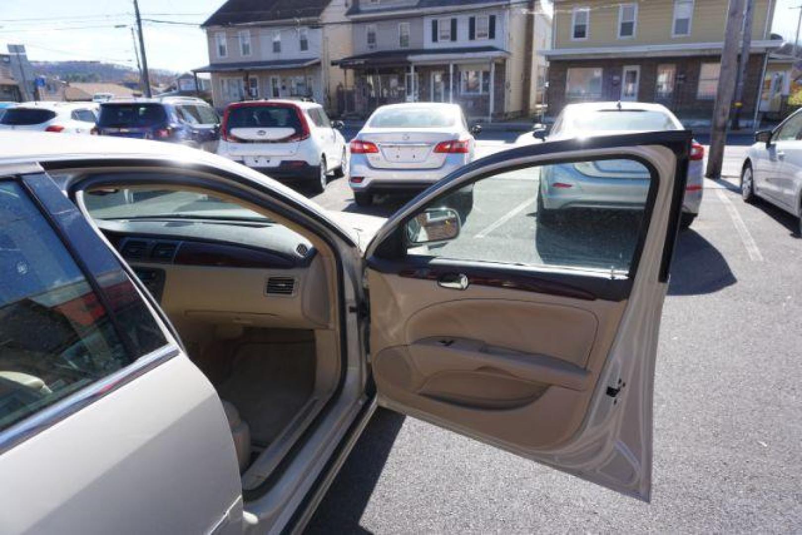 2010 Light Bronze Metallic Buick Lucerne CXL (1G4HE5E1XAU) with an 3.9L V6 OHV 12V FFV engine, 4-Speed Automatic transmission, located at 312 Centre Ave, Schuylkill Haven, PA, 17972, (570) 593-5278, 40.638130, -76.177383 - Photo#38