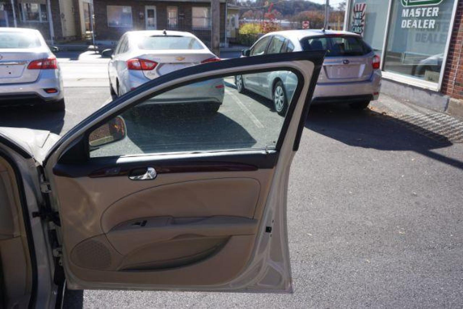 2010 Light Bronze Metallic Buick Lucerne CXL (1G4HE5E1XAU) with an 3.9L V6 OHV 12V FFV engine, 4-Speed Automatic transmission, located at 312 Centre Ave, Schuylkill Haven, PA, 17972, (570) 593-5278, 40.638130, -76.177383 - Photo#39