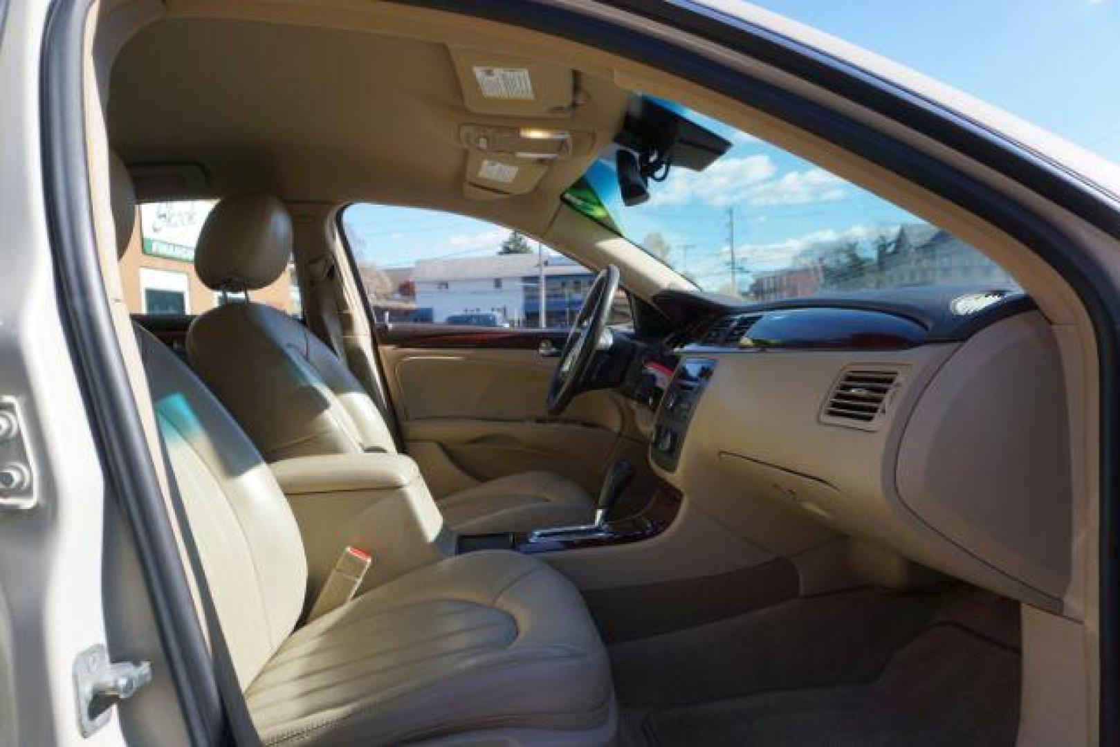 2010 Light Bronze Metallic Buick Lucerne CXL (1G4HE5E1XAU) with an 3.9L V6 OHV 12V FFV engine, 4-Speed Automatic transmission, located at 312 Centre Ave, Schuylkill Haven, PA, 17972, (570) 593-5278, 40.638130, -76.177383 - Photo#41